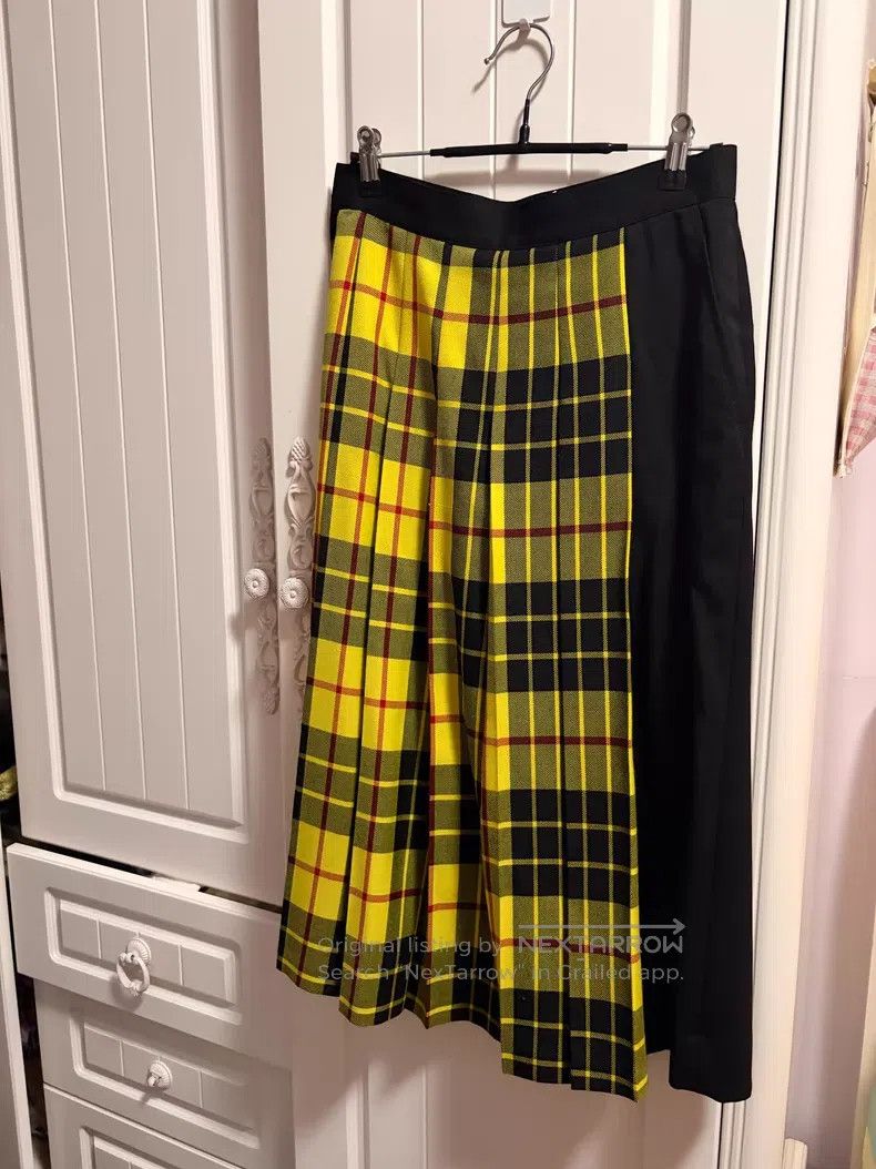 Junya Watanabe Junya Watanabe size XS Yellow Checkered Pants Size 23" - 1 Thumbnail