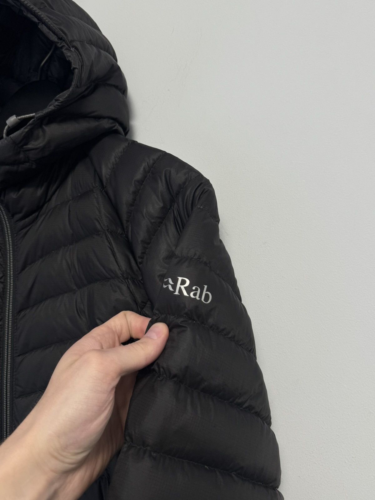 Rab Rab Jacket Microlight Parka Puffer Hooded Down Coat Pertex Size M / US 6-8 / IT 42-44 - 7 Thumbnail