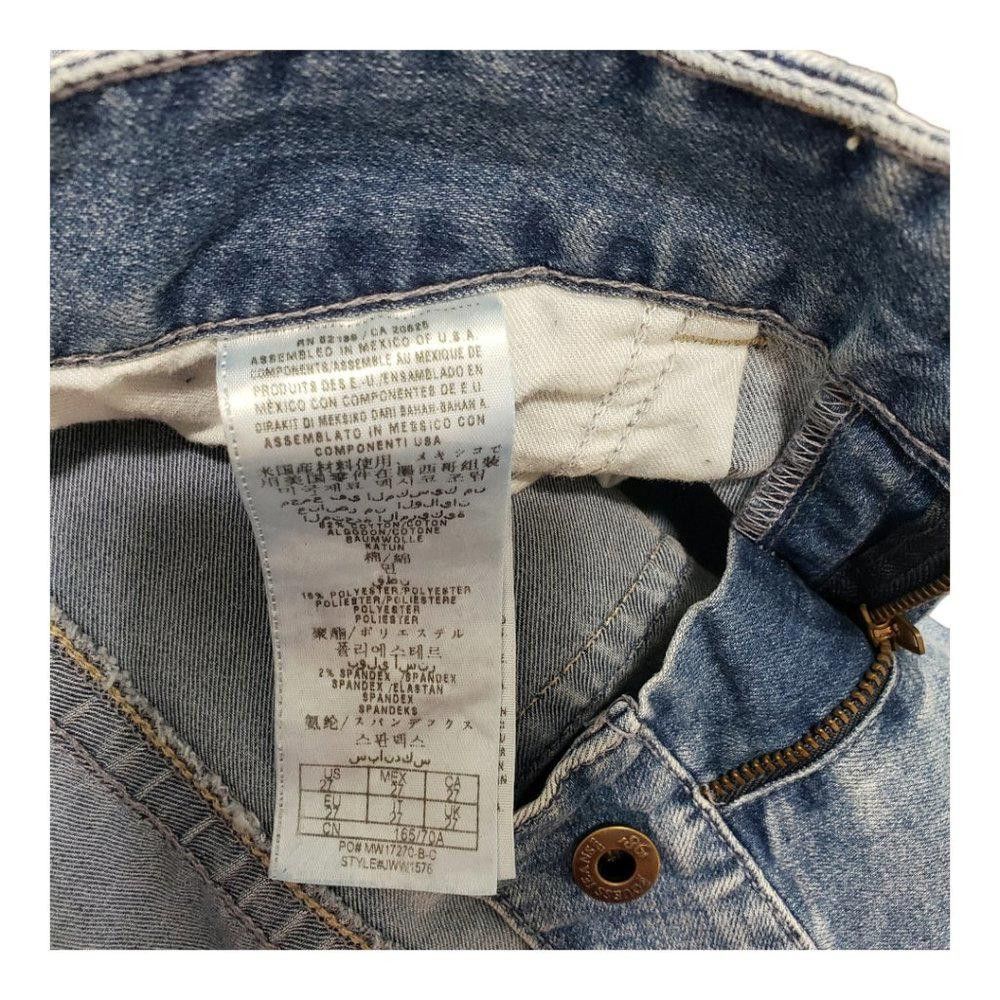Designer CT138 Ladies Blue Guess Jeans size 27 Size 27" / US 4 / IT 40 - 4 Thumbnail
