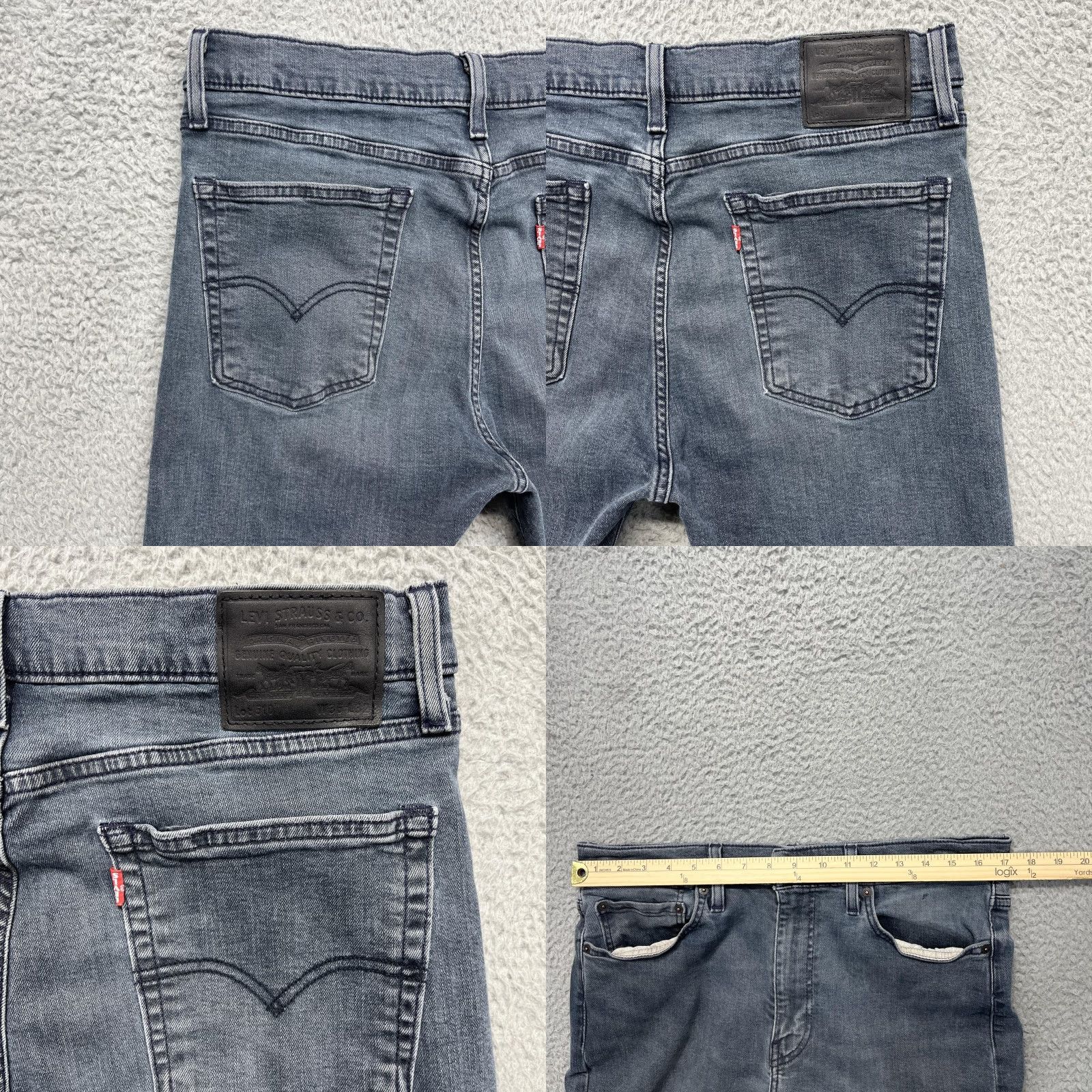 Levi's VINTAGE Levi's 510 Jeans Mens 36x32 Blue Medium Wash Slim Stretch Denim Size US 36 / EU 52 - 8 Thumbnail