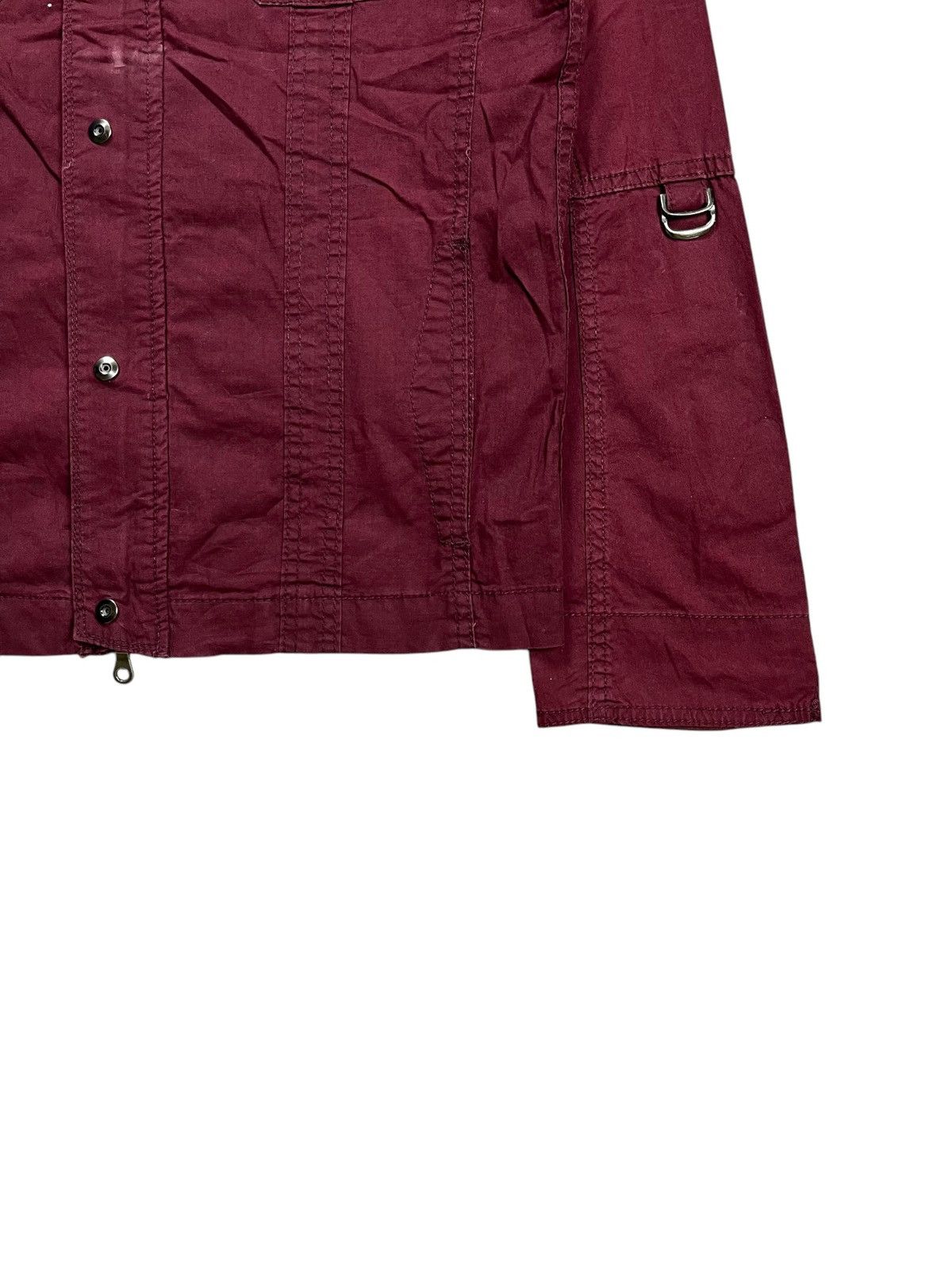 If Six Was Nine 2000s Nicole Club - Vkei Red Wine Bono Jacket Size US M / EU 48-50 / 2 - 5 Thumbnail