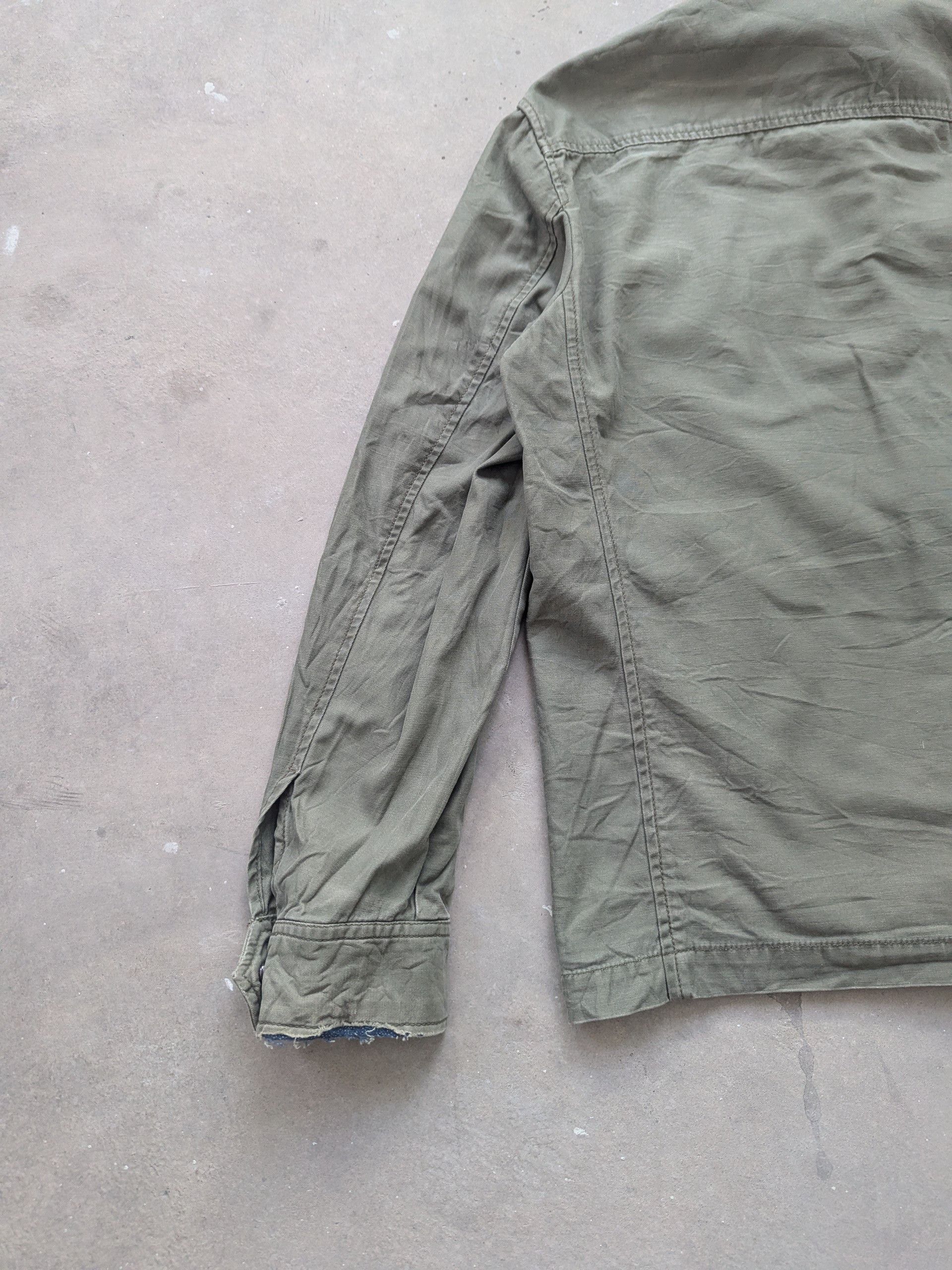 Japanese Brand × Vintage Vintage 1990s PBI Jacket Army Style Distressed Size M / US 6-8 / IT 42-44 - 11 Thumbnail