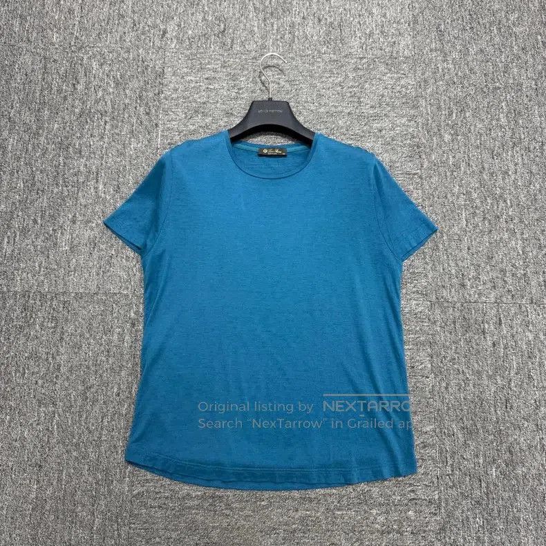 Loro Piana Loro Piana Solid Short Sleeve T-shirt. Size US XS / EU 42 / 0 - 1 Thumbnail