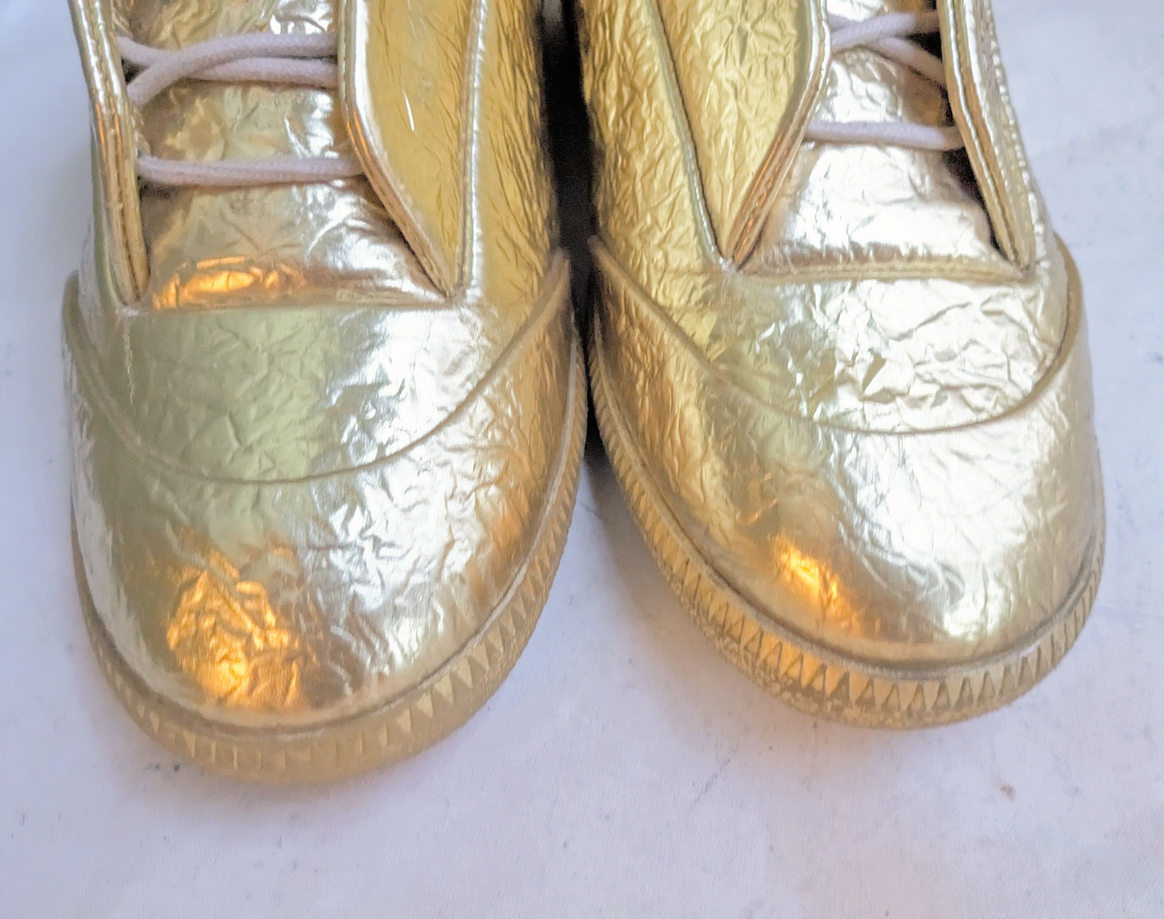 Maison Margiela Maison Margiela Future Gold 9 42 Low Tops Leather Size US 9 / EU 42 - 4 Thumbnail