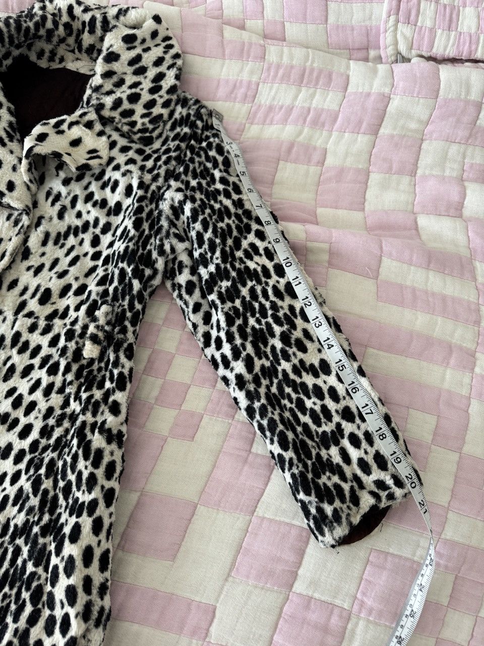 Vintage 1960s Dalmation Print Double Breasted Jacket Size M / US 6-8 / IT 42-44 - 5 Thumbnail