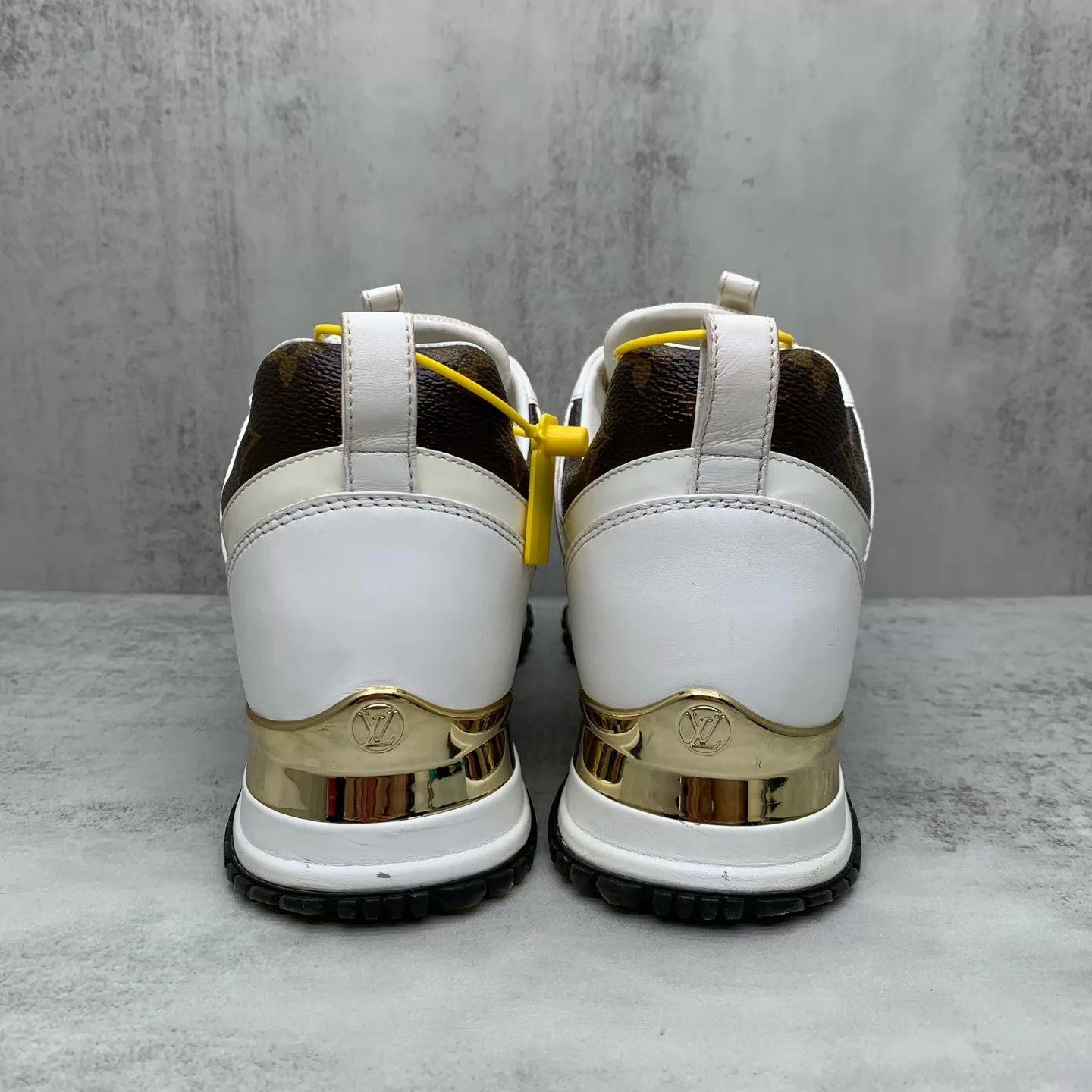 Louis Vuitton LV Run Away White Monogram Sneakers 36 98 New Size US 5.5 / IT 35.5 - 5 Thumbnail