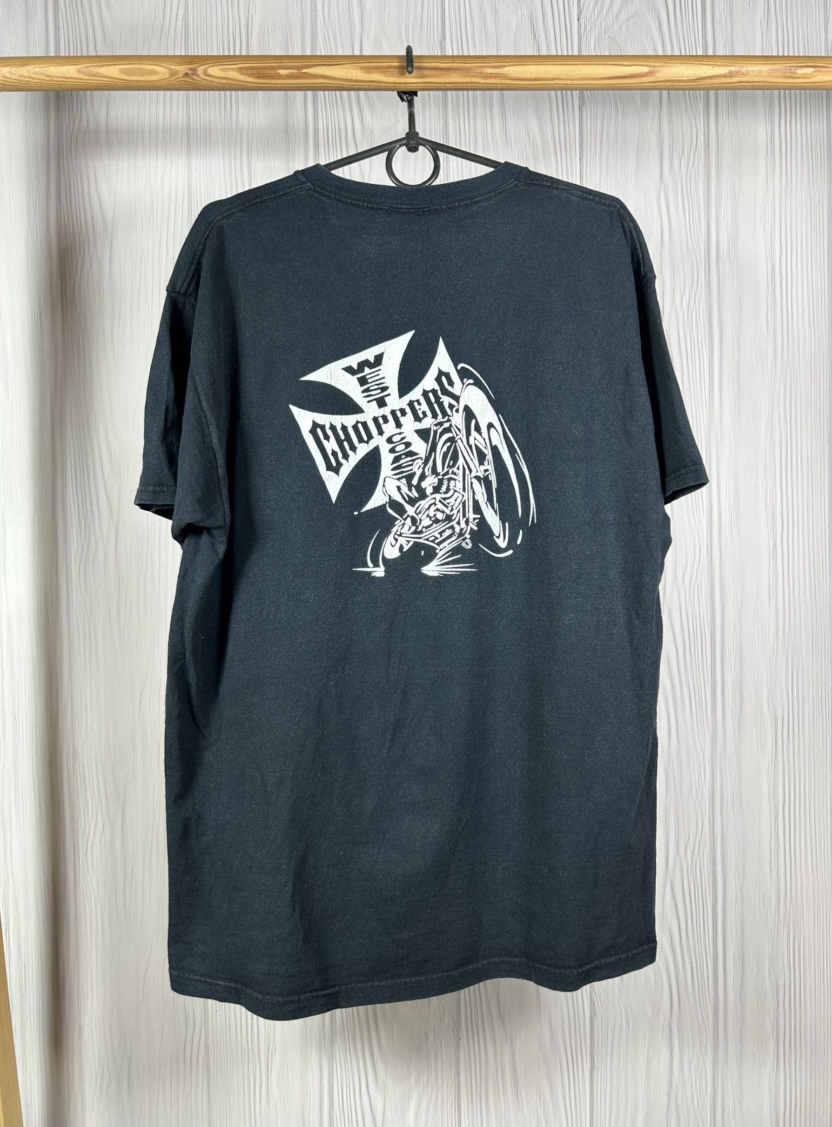 West Coast Choppers Rare Vintage West Coast Choppers Jesse James T-Shirt Size L Size US L / EU 52-54 / 3 - 1 Thumbnail