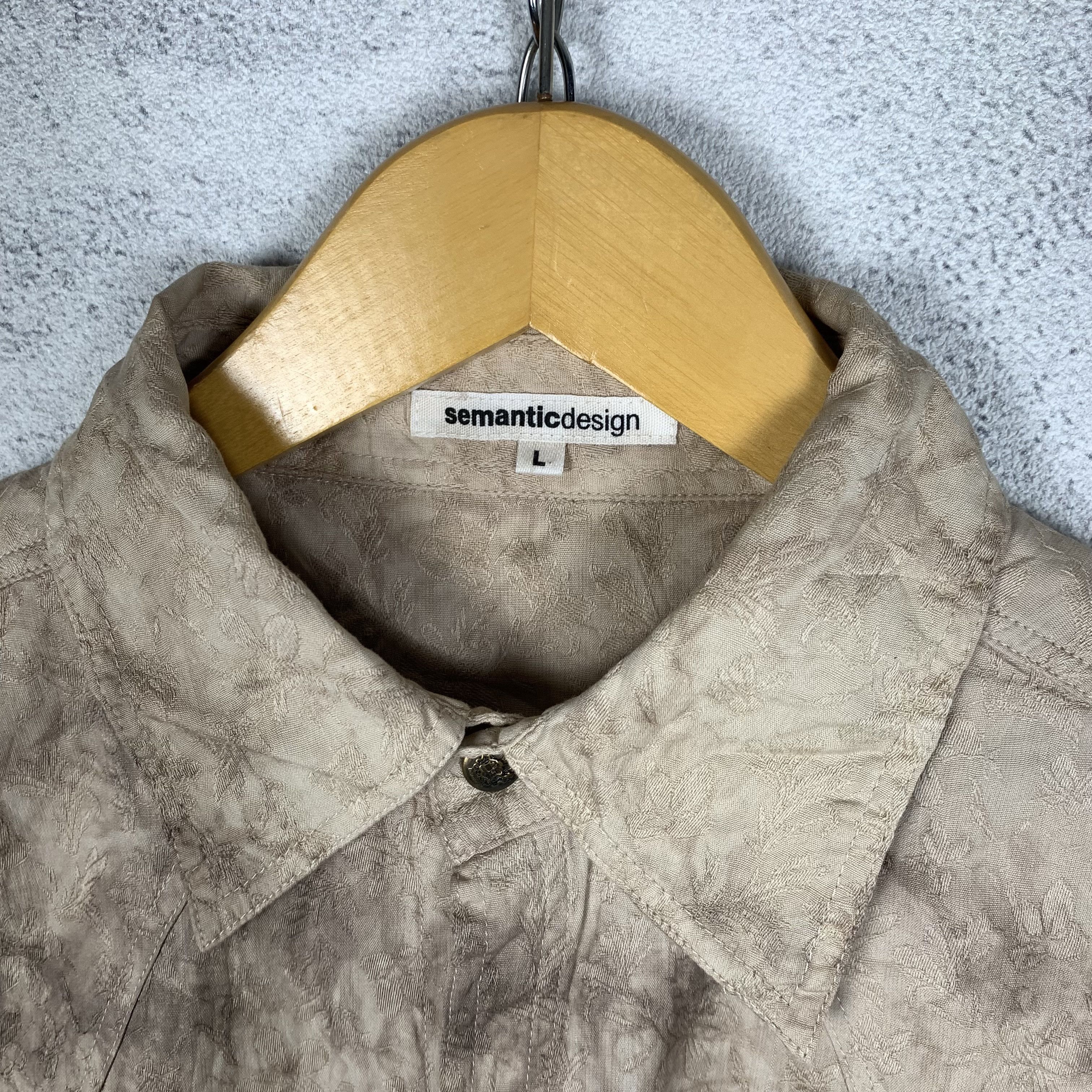 semanticdesign Semantic Design Western Acid Wash Shirt Paint Splatter Size US L / EU 52-54 / 3 - 5 Thumbnail