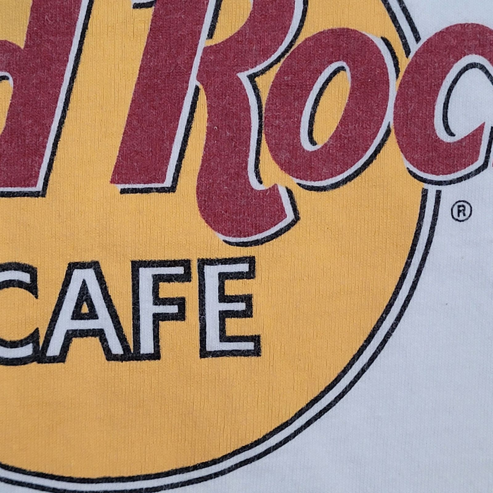 Hard Rock Cafe Vintage Hard-Rock Cafe Crop-Top Shirt Womens Large 20x20 Size L / US 10 / IT 46 - 11 Thumbnail