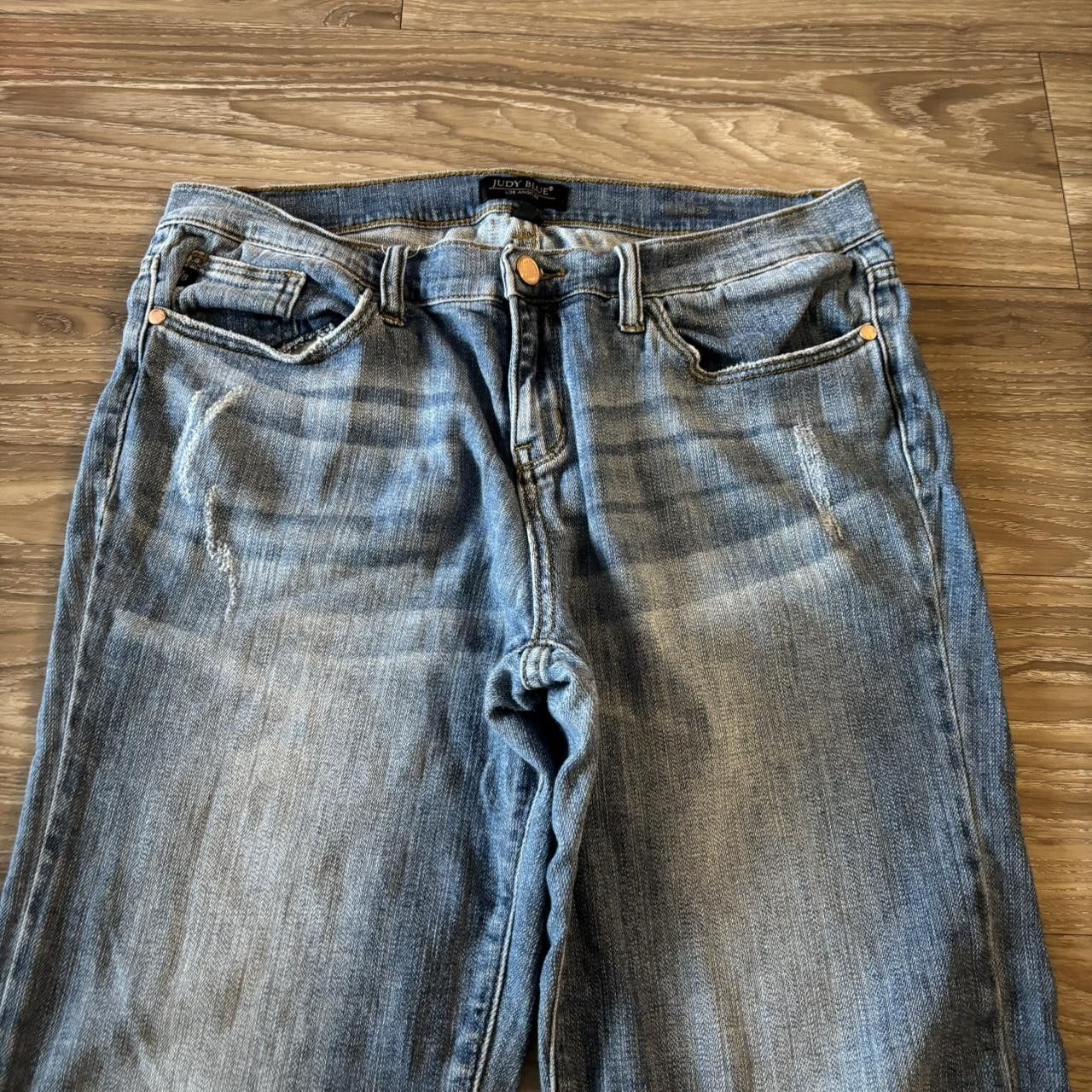Vintage Crazy Vintage Y2K/2000s Baggy Faded Medium Wash Skater Denim Jeans! 32x29 Size US 32 / EU 48 - 5 Thumbnail