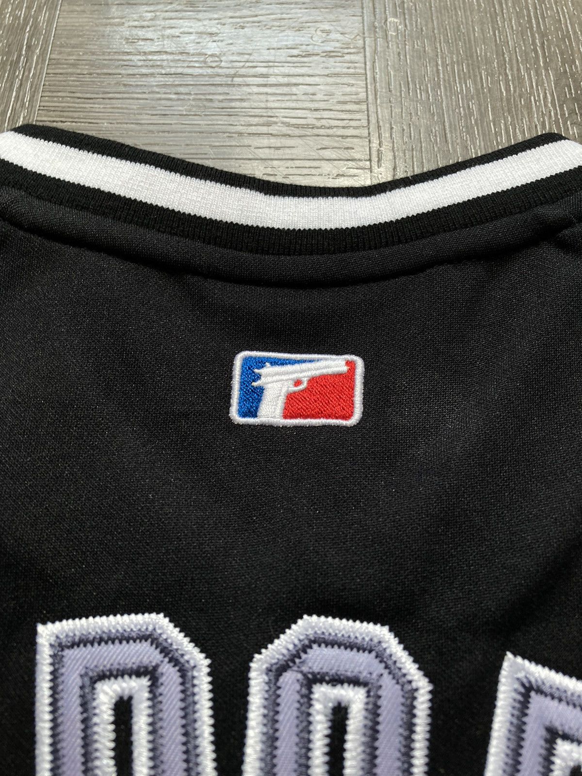 Fuck The Population FTP Script Pullover Baseball Jersey Size US M / EU 48-50 / 2 - 5 Thumbnail