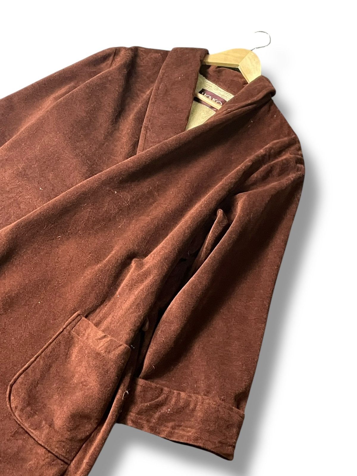 Japanese Brand × Vintage House Brand Velvet Long Outerwear (54) Size US M / EU 48-50 / 2 - 3 Thumbnail