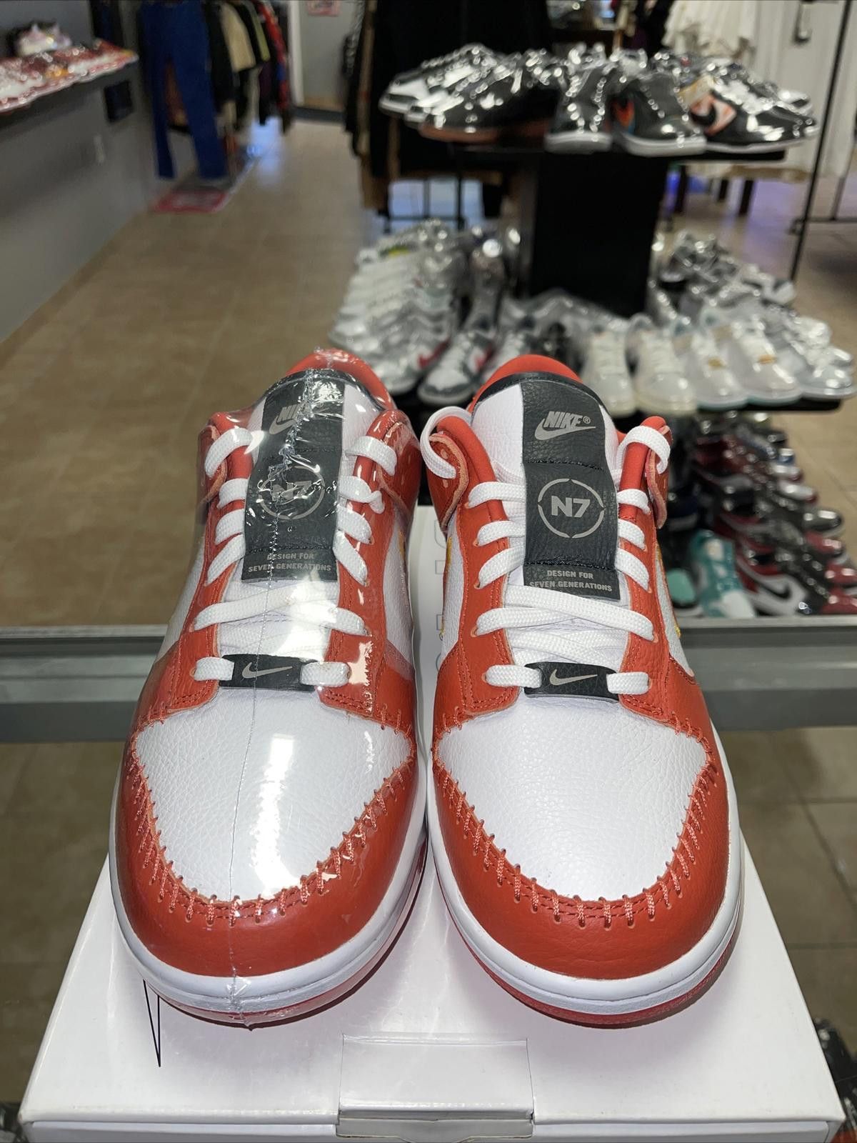 Nike Nike Dunk Low N7 Nike By You DN2065 991 Men's Size 9 Size US 9 / EU 42 - 2 Thumbnail