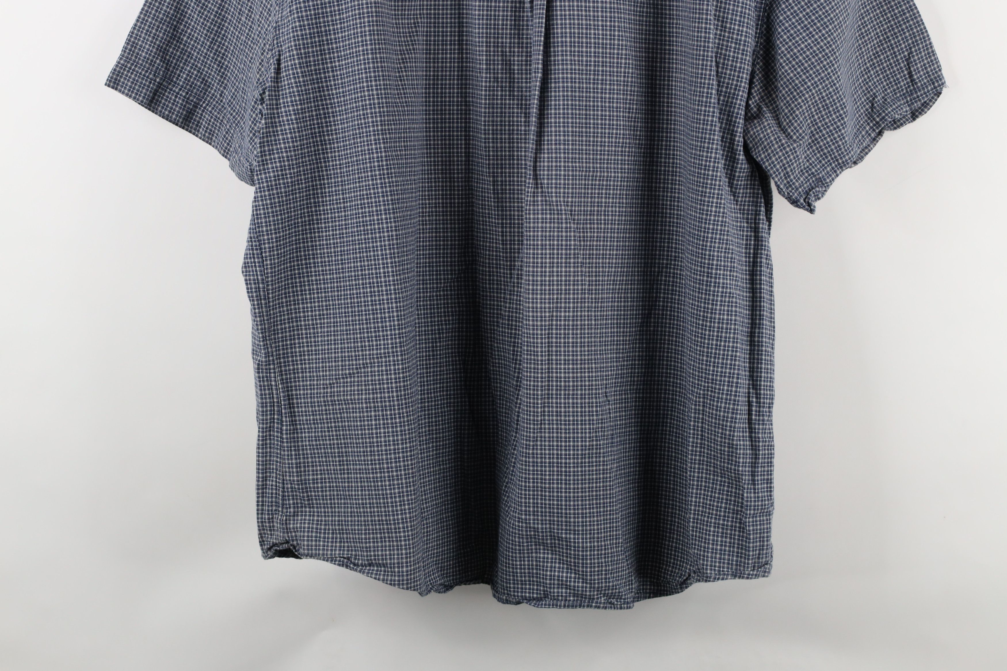 Vintage Vintage Woolrich Out Short Sleeve Button Down Shirt Plaid Size US XL / EU 56 / 4 - 11 Thumbnail