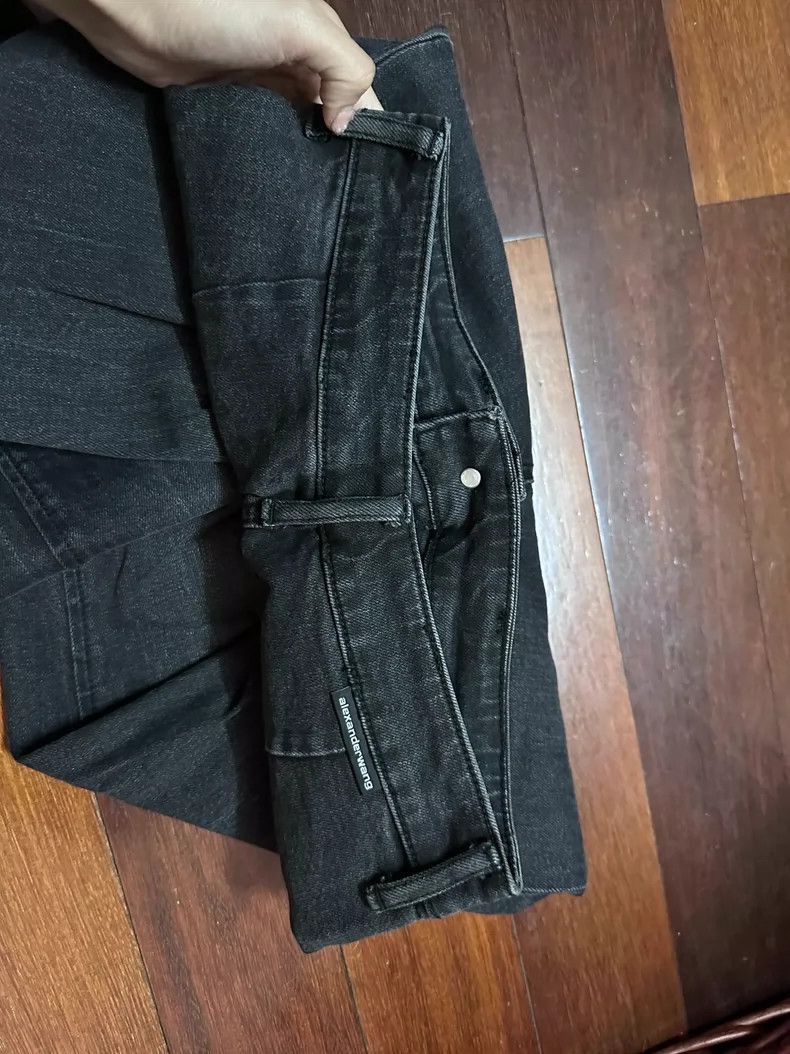 Alexander Wang Alexander Wang Dark Split Hem Jeans- Size 26" / US 2 / IT 38 - 1 Thumbnail
