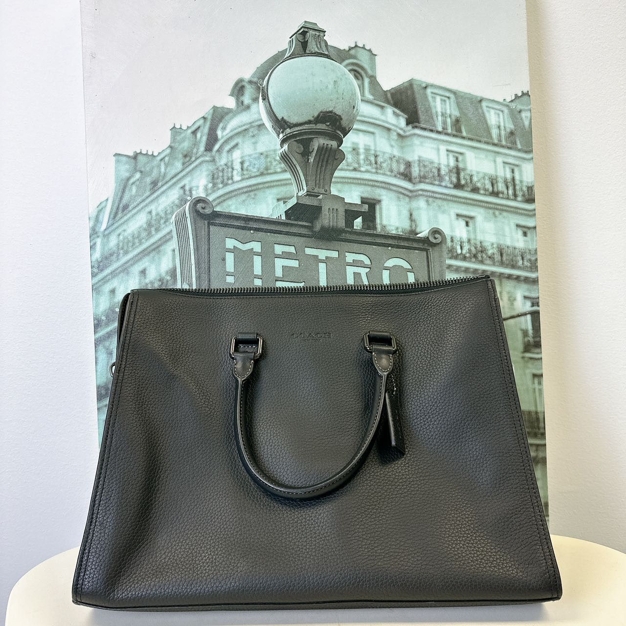 Coach Coach CO243 Gotham Folio Bag IN Black Size ONE SIZE - 2 Thumbnail