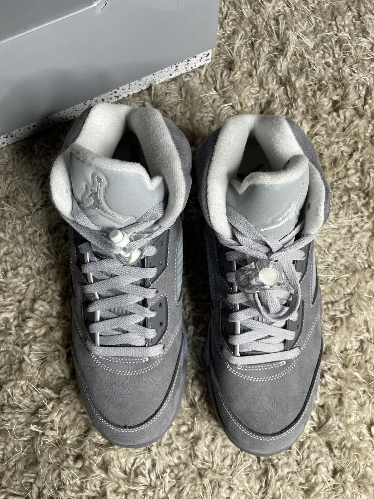 Jordan Brand Jordan 5 Wolf Grey Size US 8.5 / EU 41-42 - 5 Thumbnail