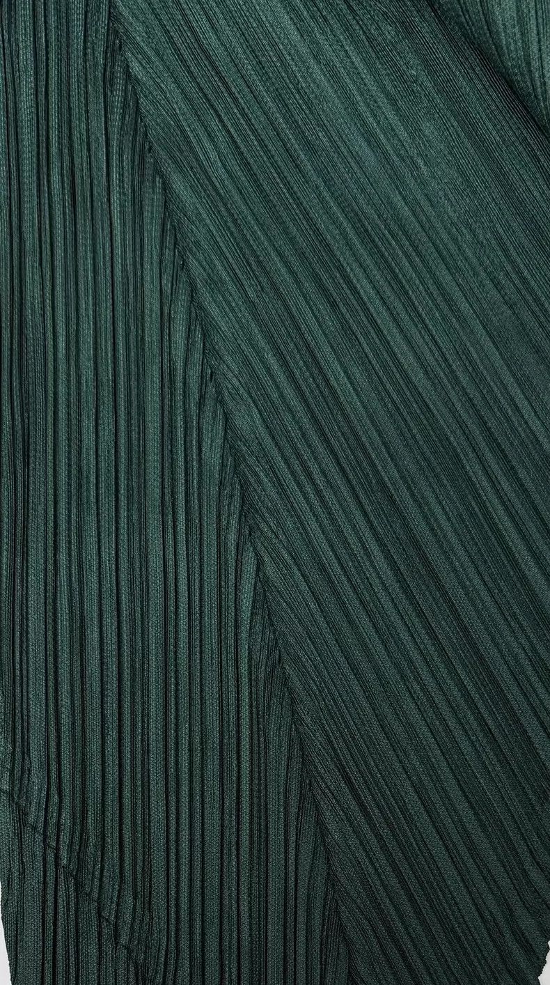 Issey Miyake issey miyake size:2 Green pleated pants 2505-Nextarrow Size US 26 / EU 42 - 3 Thumbnail