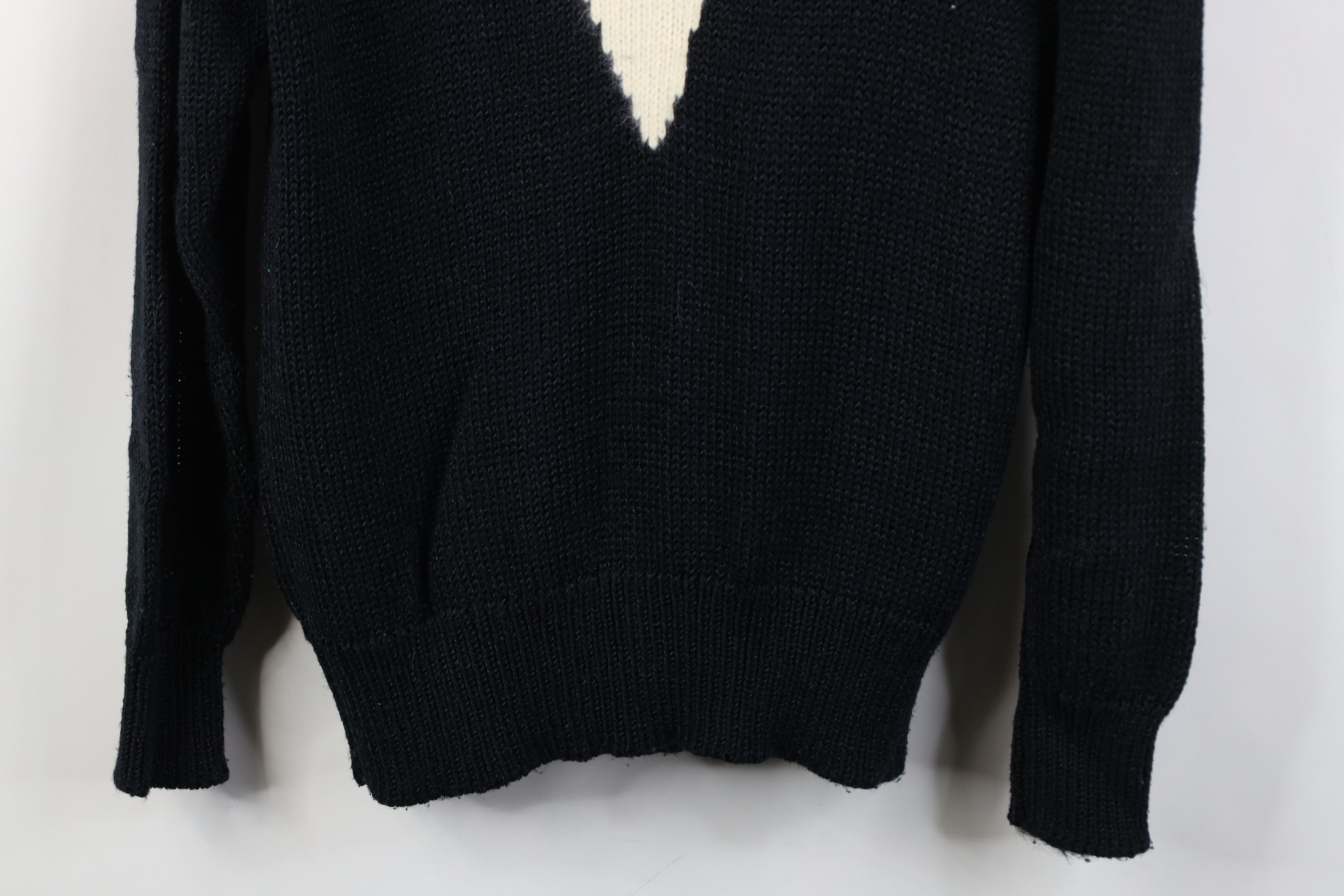 Vintage Vintage 80s 90s Streetwear Puff Sleeve Angora Blend Sweater Size M / US 6-8 / IT 42-44 - 3 Thumbnail