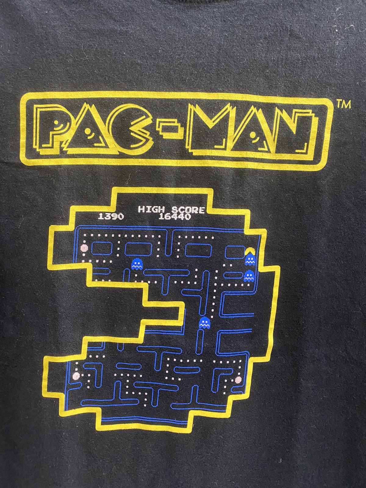 Vintage PAC MAN TSHIRT Size US M / EU 48-50 / 2 - 2 Thumbnail