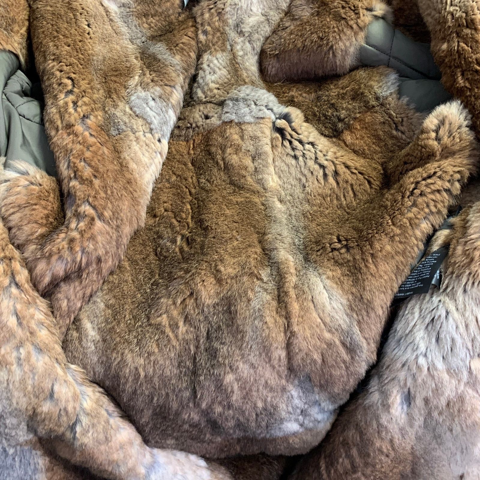 Yves Salomon YVES SALOMON Green Olive Acrylic Blend Fur Hooded Coat Size US S / EU 44-46 / 1 - 7 Thumbnail