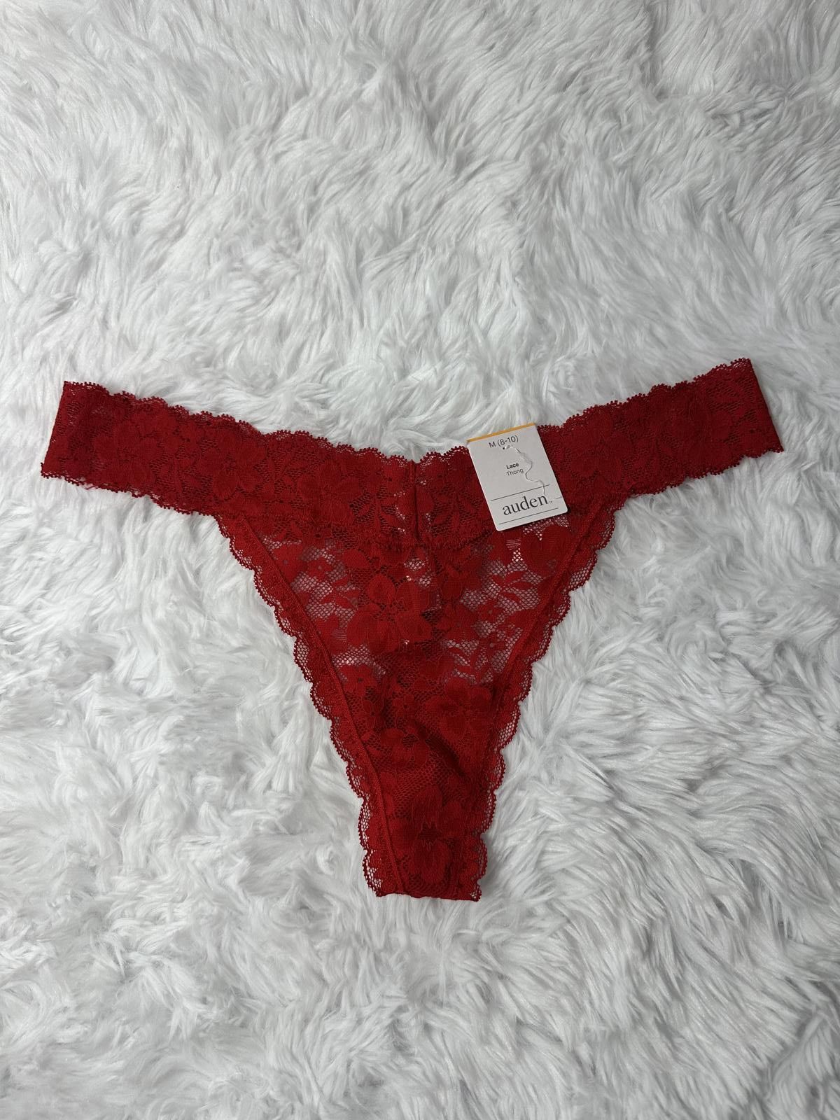 Other Auden Set of 5 Women's Cotton Thong Panties - Various Colors Size ONE SIZE - 7 Thumbnail