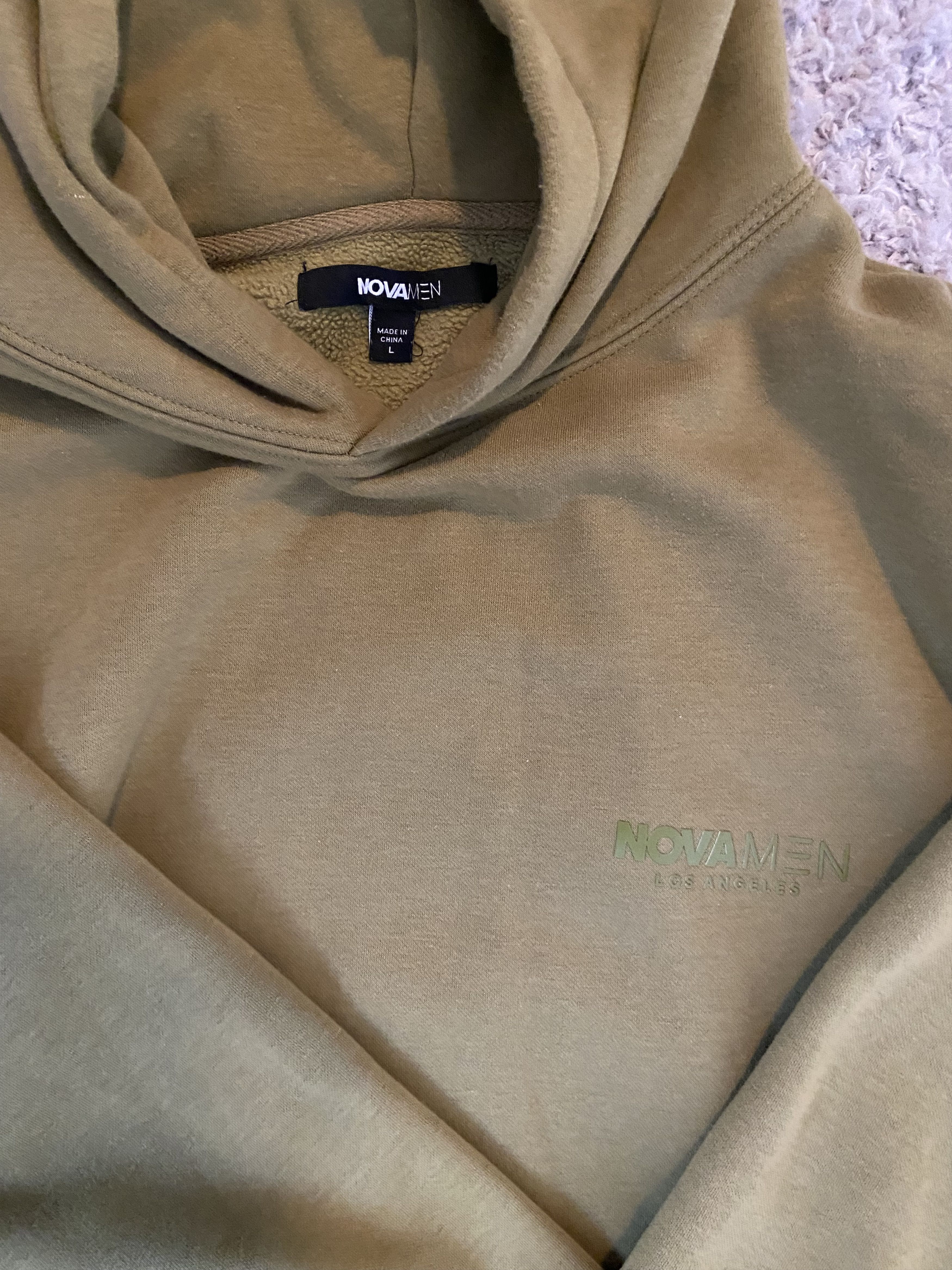 Other Nova Men Hoodie Green Pullover Size US L / EU 52-54 / 3 - 2 Thumbnail
