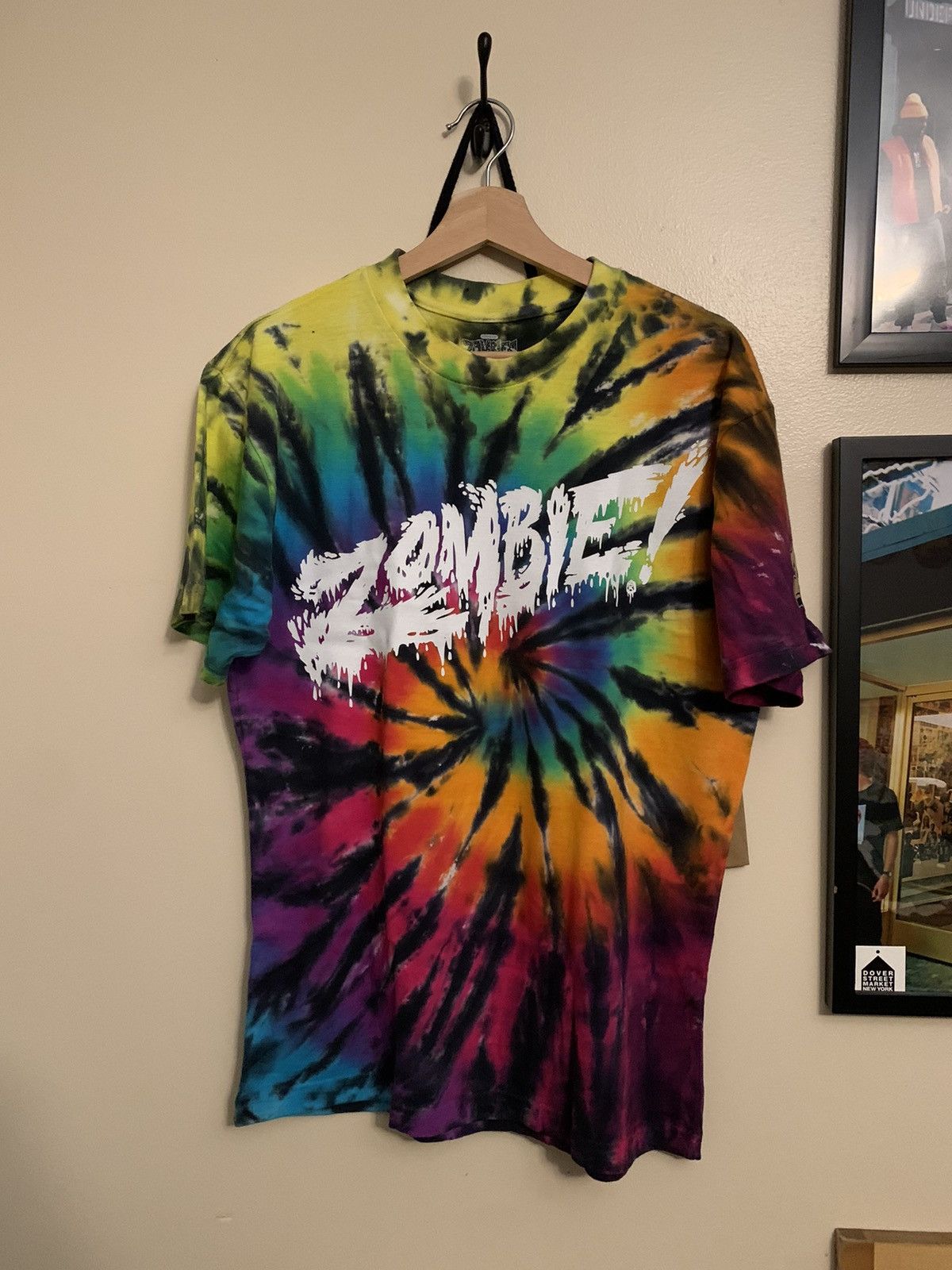 image of Flatbush Zombies 10-Yr Anniversary Tee in Tie Dye, Men's (Size Medium)