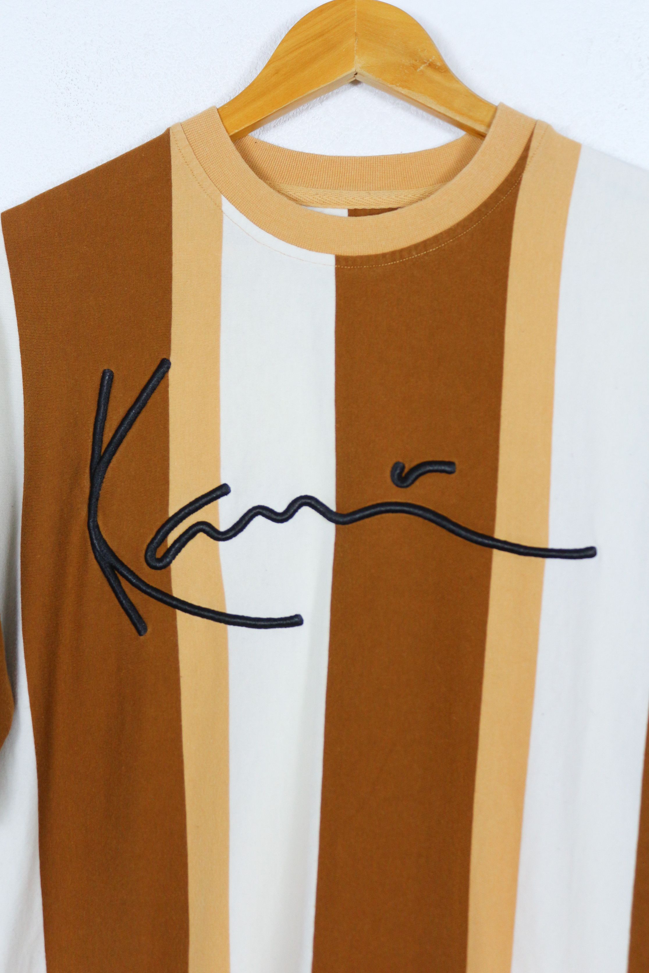 Karl Kani Karl Kani Multicolor Striped Logo Crew Tee T-shirt Y2K Size US M / EU 48-50 / 2 - 2 Thumbnail
