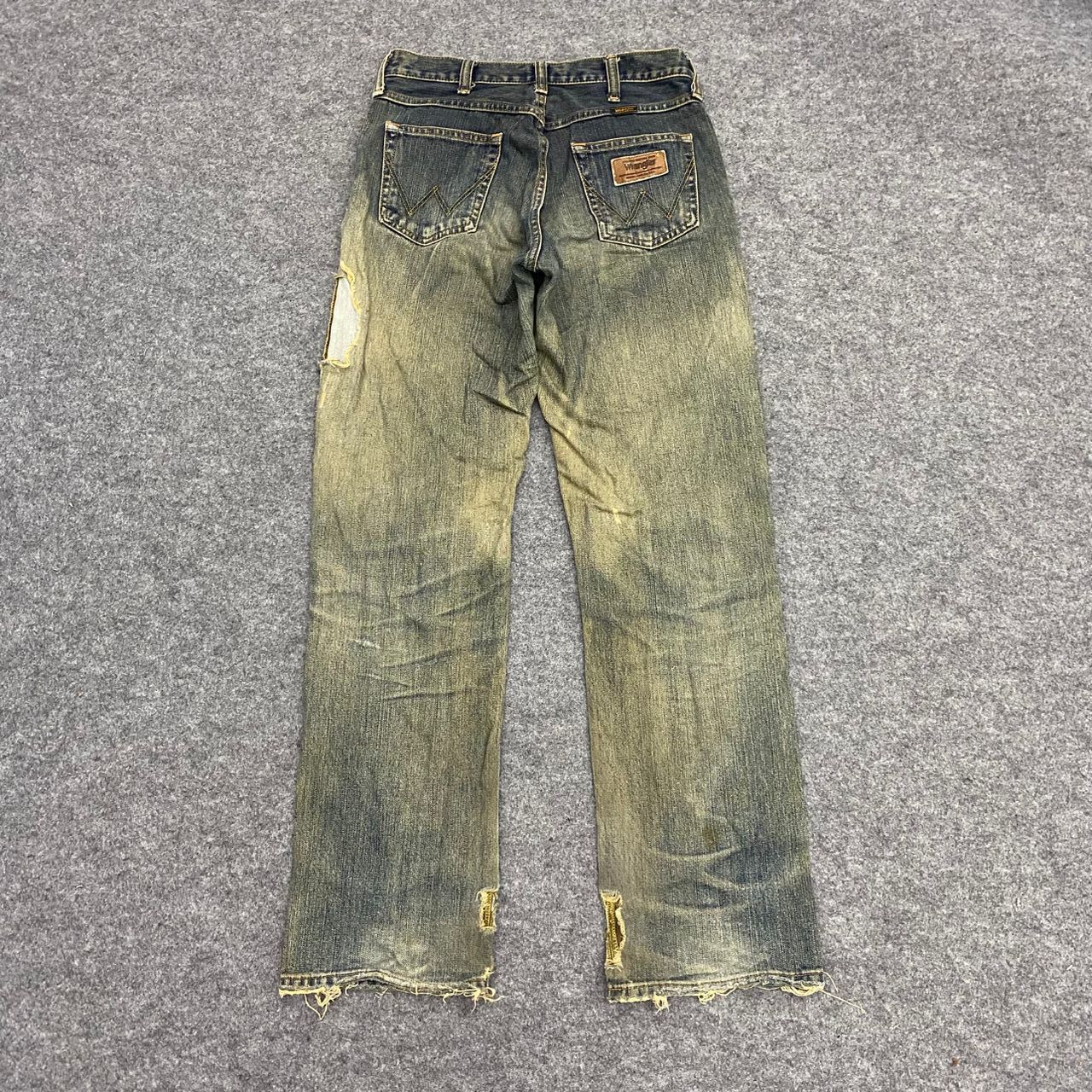 Wrangler 💥Best Offer💥Vintage Wrangler Distressed Denim Size US 29 - 2 Thumbnail