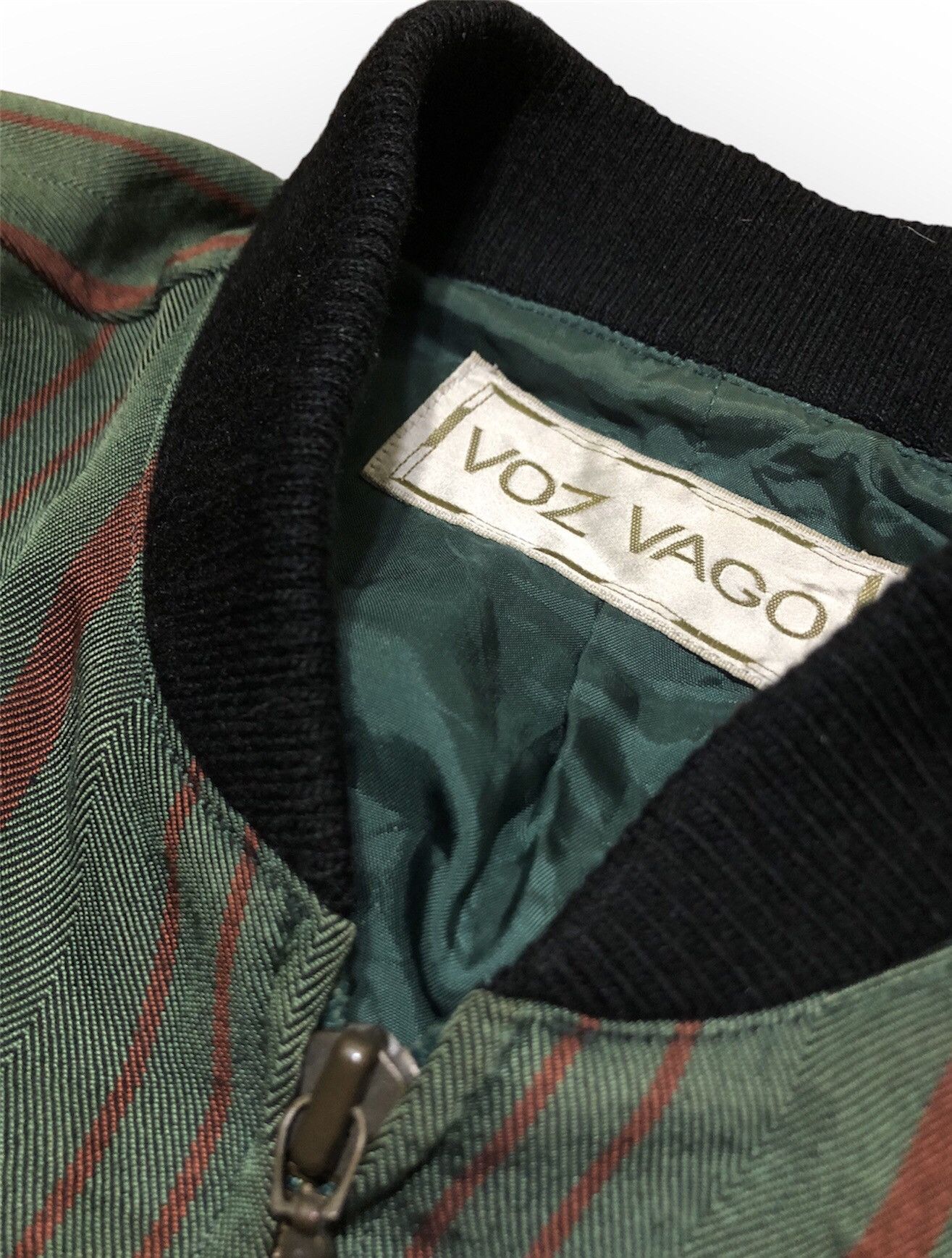 Designer × Vintage Rare Vintage Designer Voz Vago VANCARDI bomber Jacket Size M / US 6-8 / IT 42-44 - 4 Thumbnail
