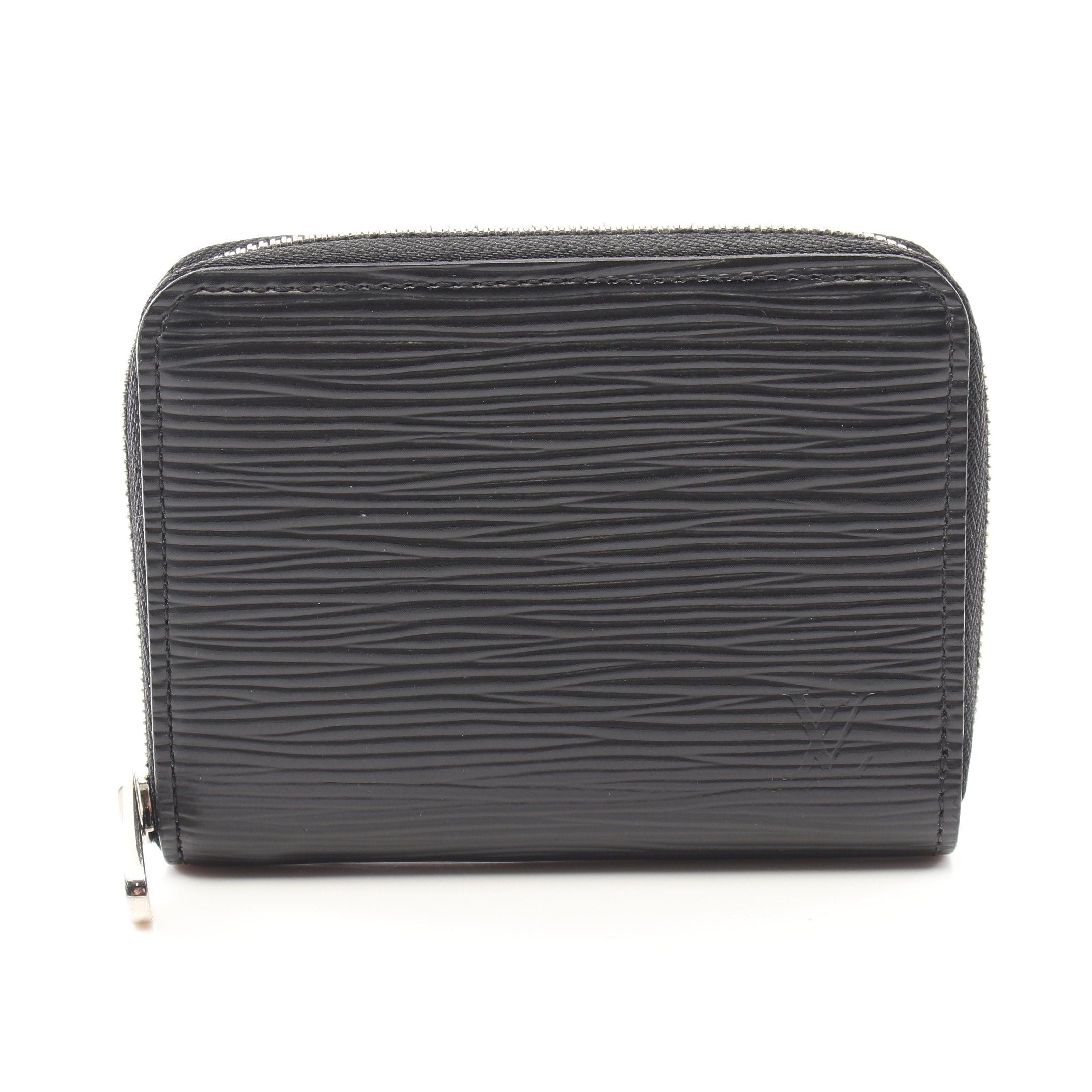 Louis Vuitton Louis Vuitton Zippy Coin Purse Epi Noir Card Case Leather Black Size ONE SIZE - 1 Thumbnail