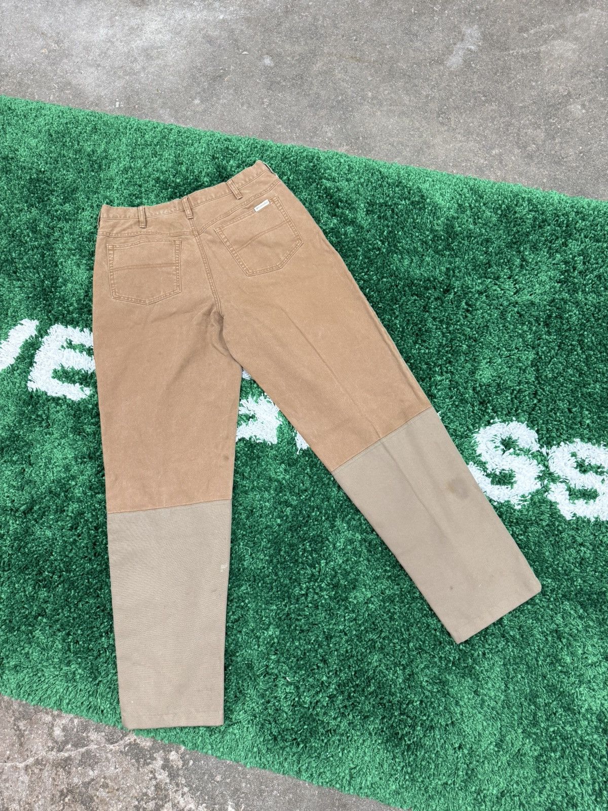 Columbia × Vintage Vintage Columbia Denim Double Knee Pants Sz. 34 Size US 34 / EU 50 - 3 Thumbnail