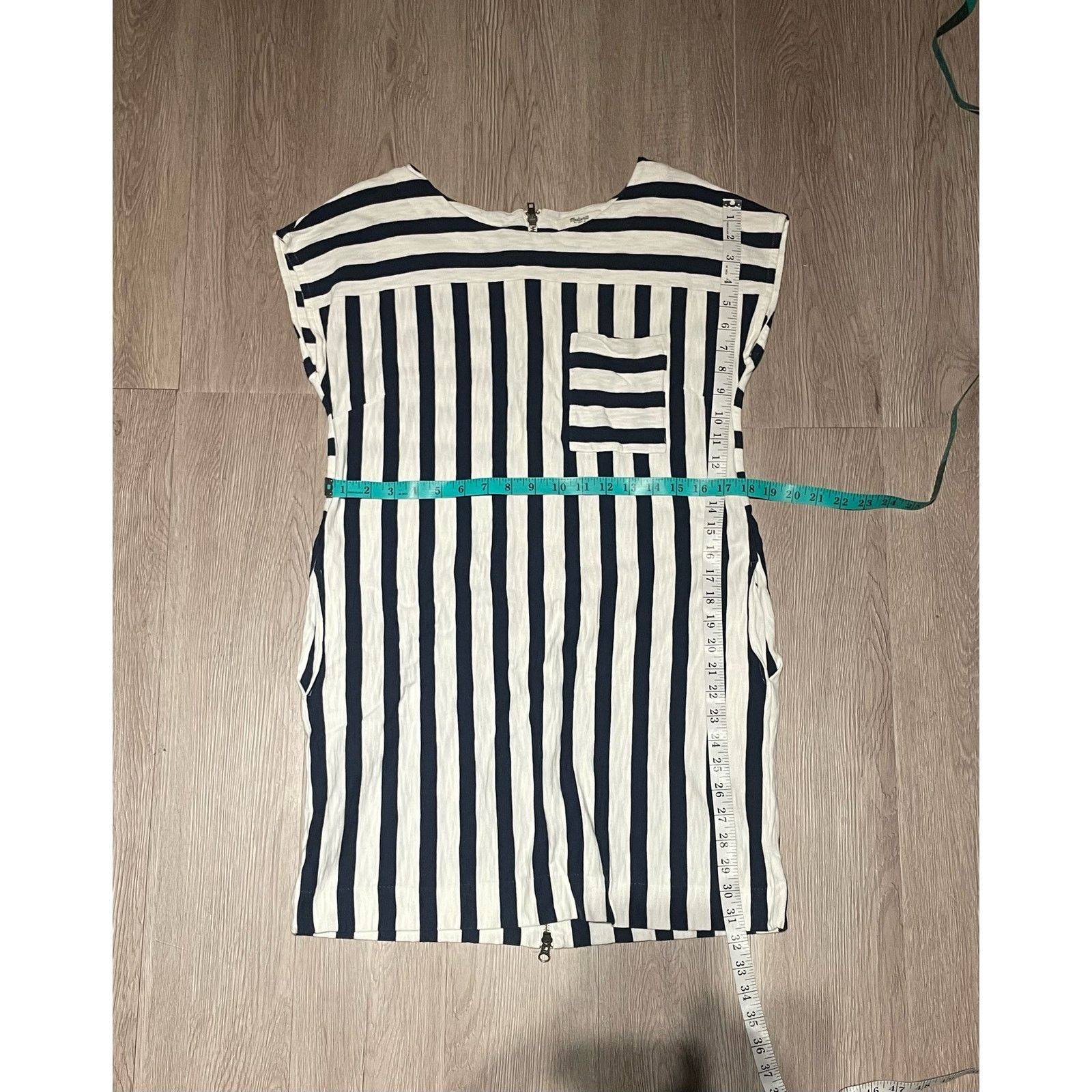 Madewell Madewell - Striped Mini Dress / Zipline / sz M / Blue, white Size M / US 6-8 / IT 42-44 - 5 Thumbnail