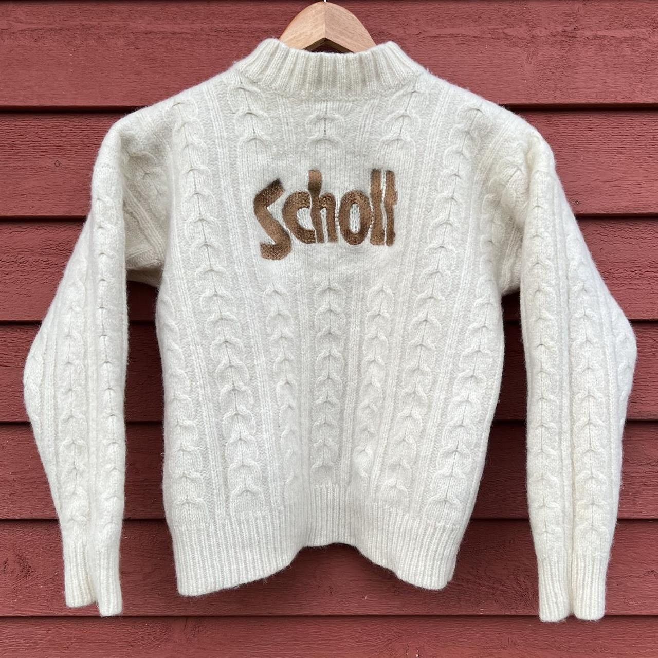 Schott Vintage Schott N.Y.C. Sportswear Cream Wool Sweater Size S / US 4 / IT 40 - 3 Thumbnail