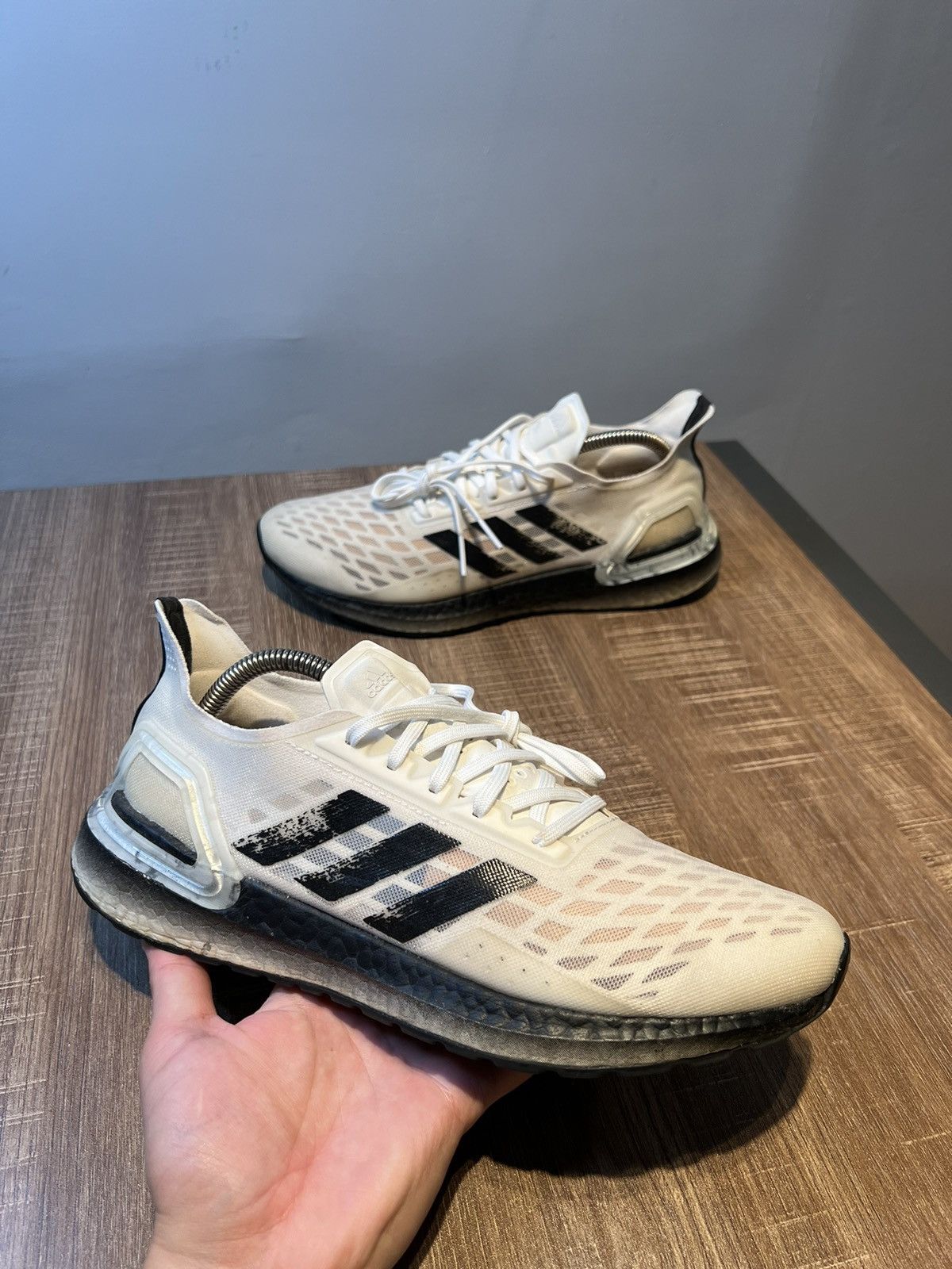 Adidas Adidas Womens Ultraboost PB EF0888 White Running Size 9.5 Size US 9.5 / IT 39.5 - 1 Thumbnail