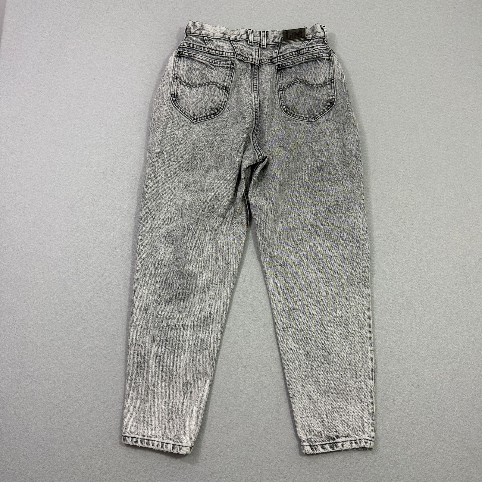 Vintage Vintage Lee Riders Jeans Women's 14 (Fits 28x27) Black White Size 36" / US 14 / IT 50 - 8 Thumbnail