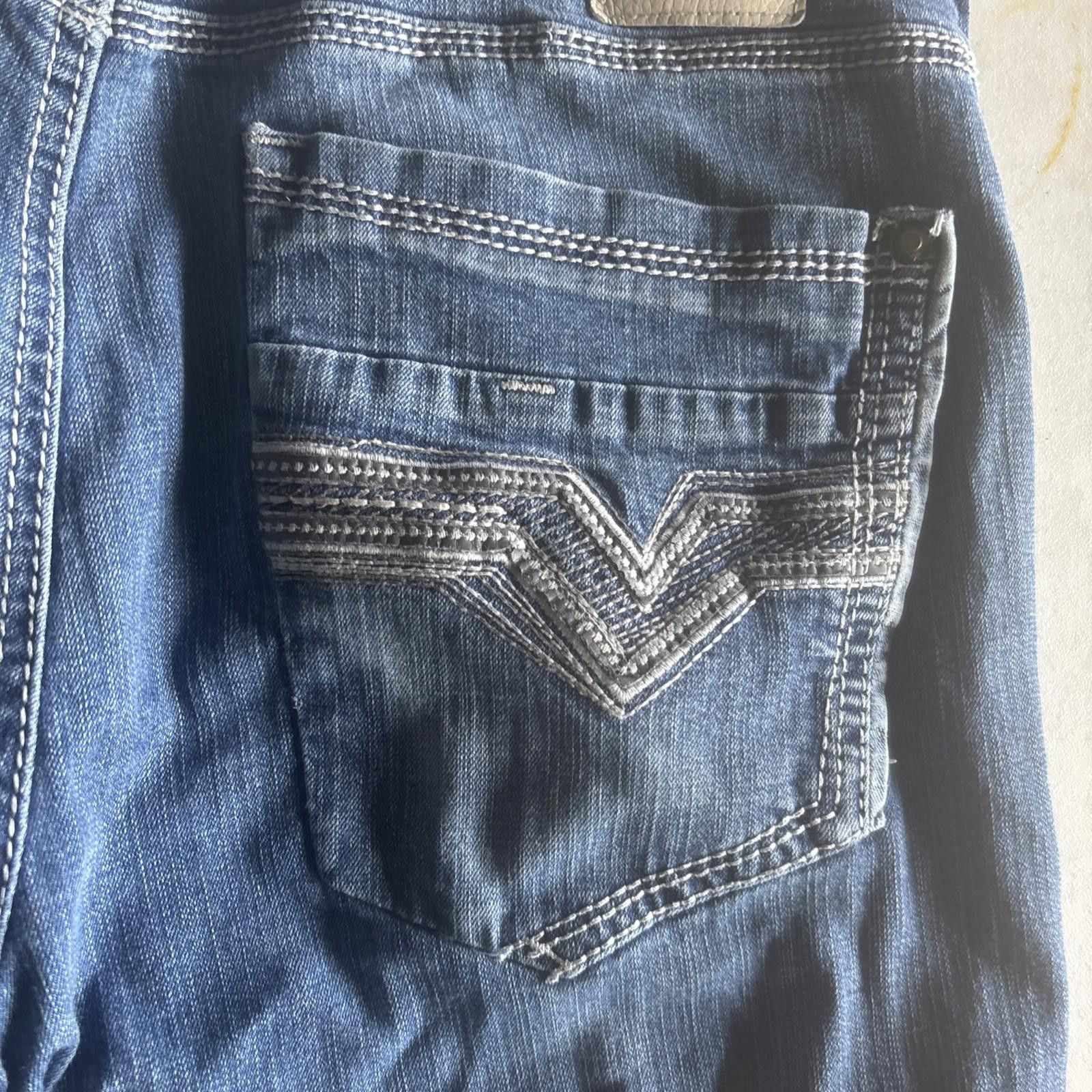 Other Axe & Crown Jeans Men’s 34x28 Blue Slim Fit Straight Leg Size US 34 / EU 50 - 7 Thumbnail