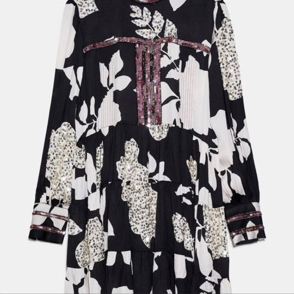 Zara Zara limited edition dress Size L / US 10 / IT 46 - 3 Thumbnail