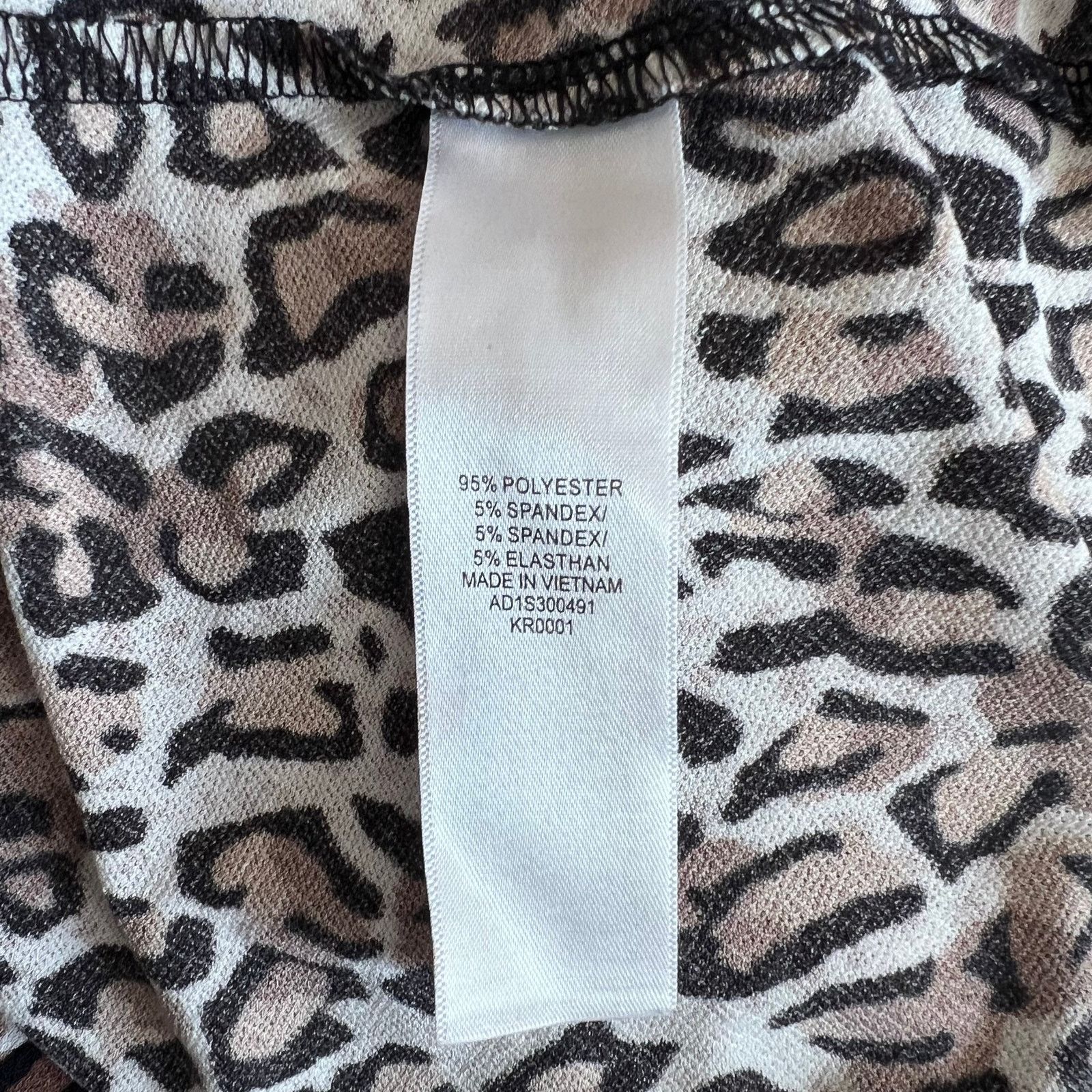 Adrianna Papell Adrianna Papell Brown Animal Print Sleeveless Top, M Size M / US 6-8 / IT 42-44 - 6 Thumbnail