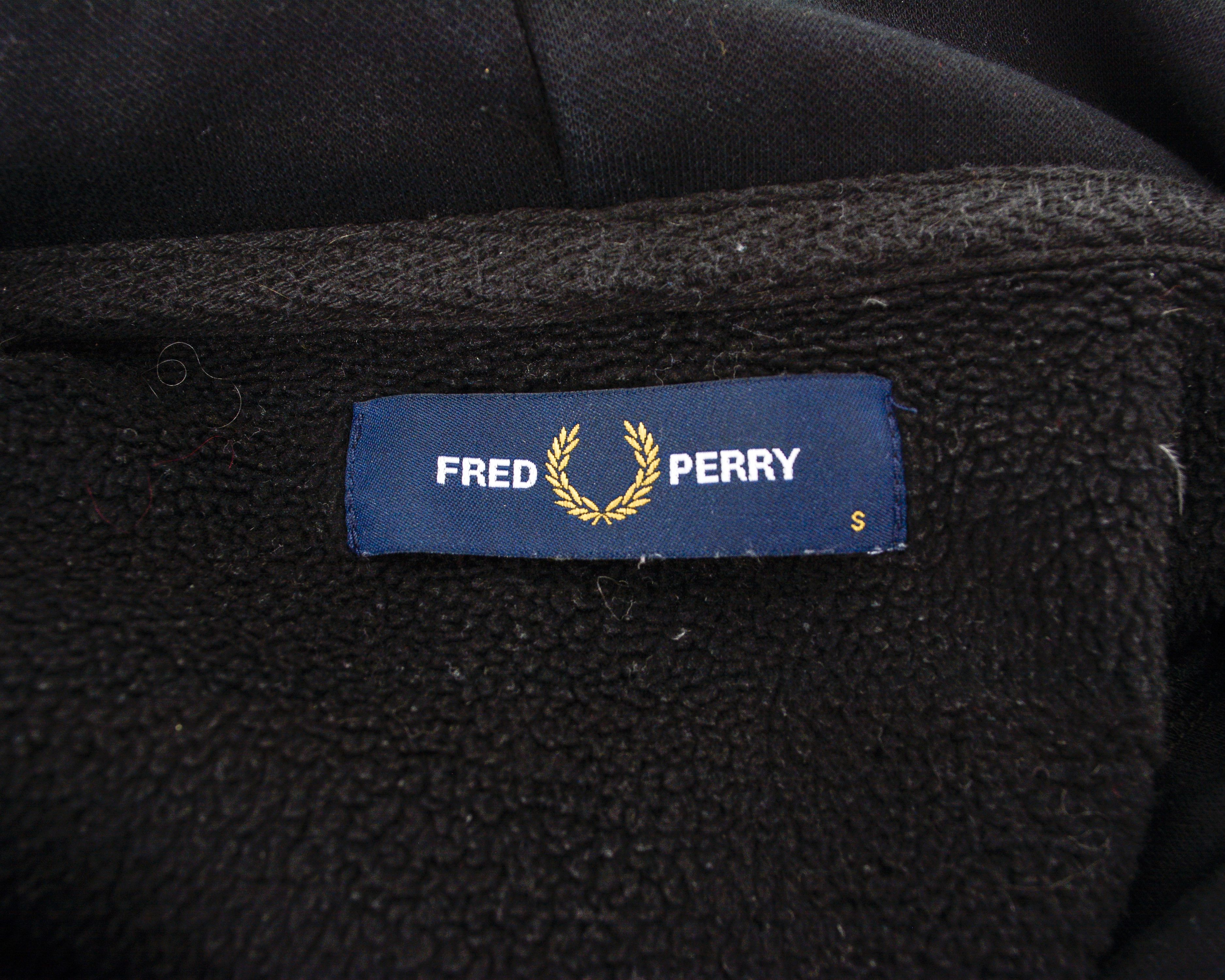 Fred Perry S Hoodie Men's, Long sleeve sport sweatshirt jumper pullover Size US S / EU 44-46 / 1 - 4 Thumbnail