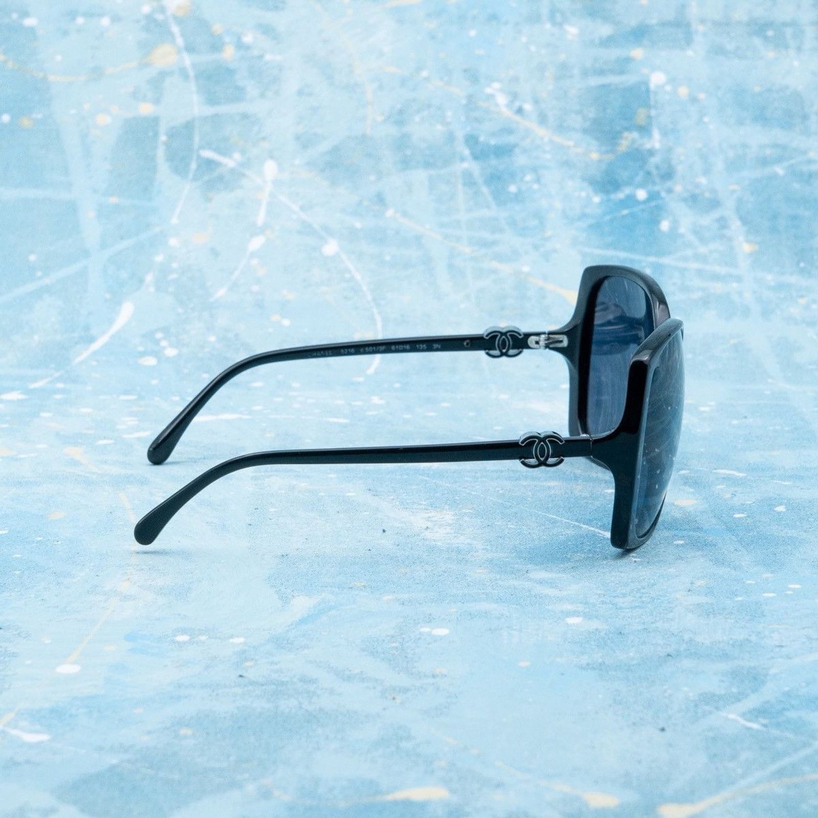 Chanel Iconic chanel logo black women’s vintage sunglasses Size ONE SIZE - 3 Thumbnail