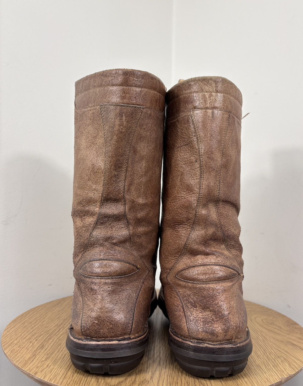 Bally Bally BearthTrek Men’s Distressed Leather Combat Boots Size US 8.5 / EU 41-42 - 15 Thumbnail