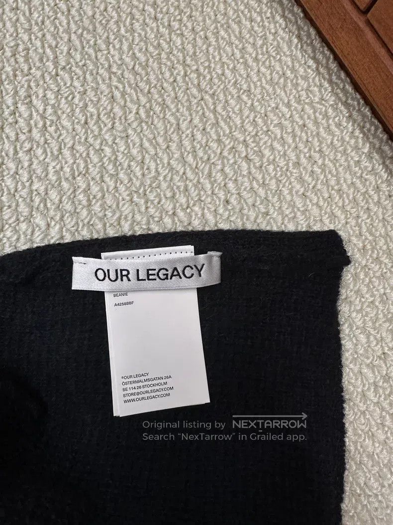 Our Legacy Our Legacy Alpaca Blend Knit Beanie Size ONE SIZE - 4 Thumbnail