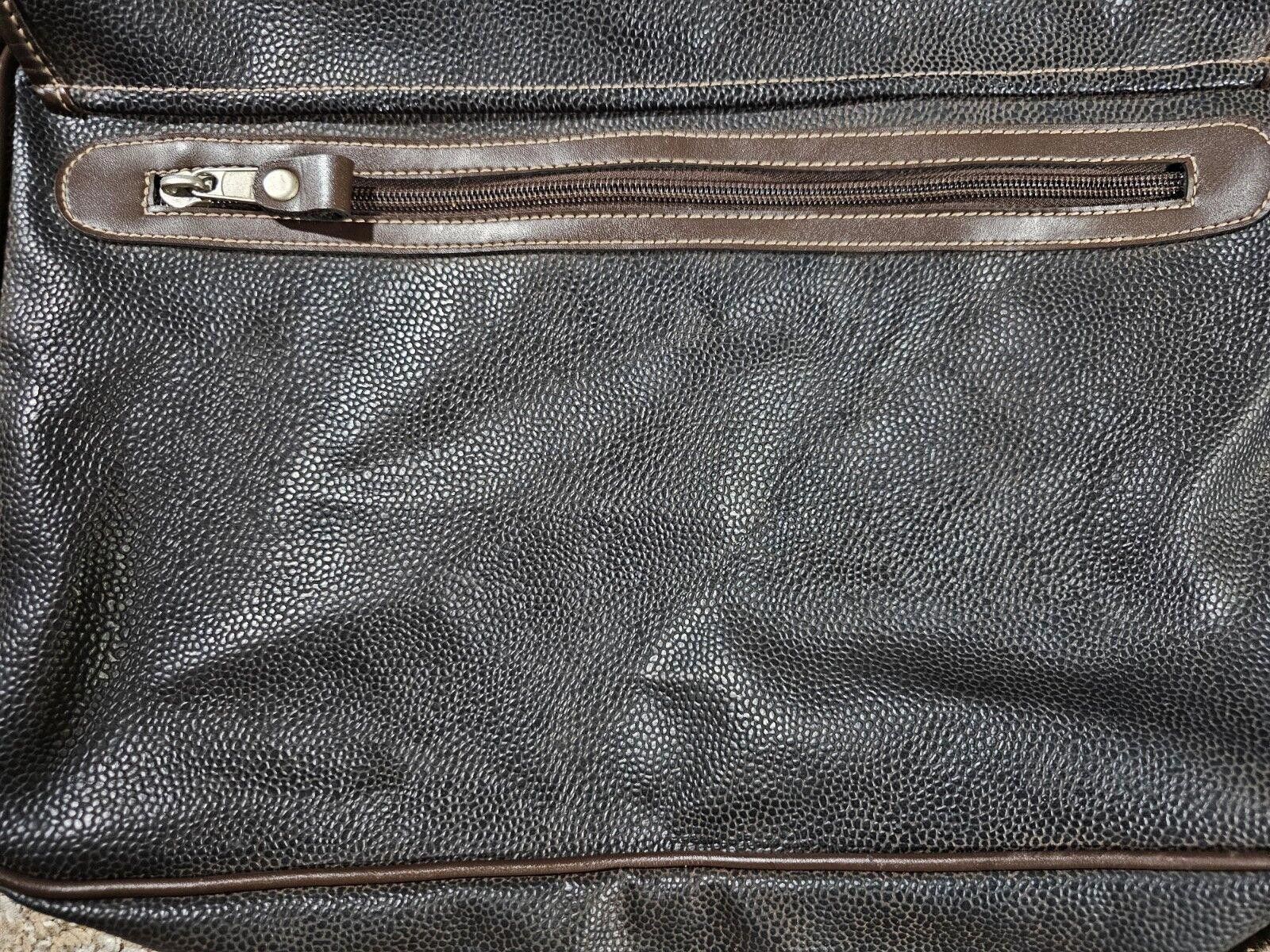 Gap GAP Brown leather messenger bag crossbody school travel Work Size ONE SIZE - 10 Thumbnail