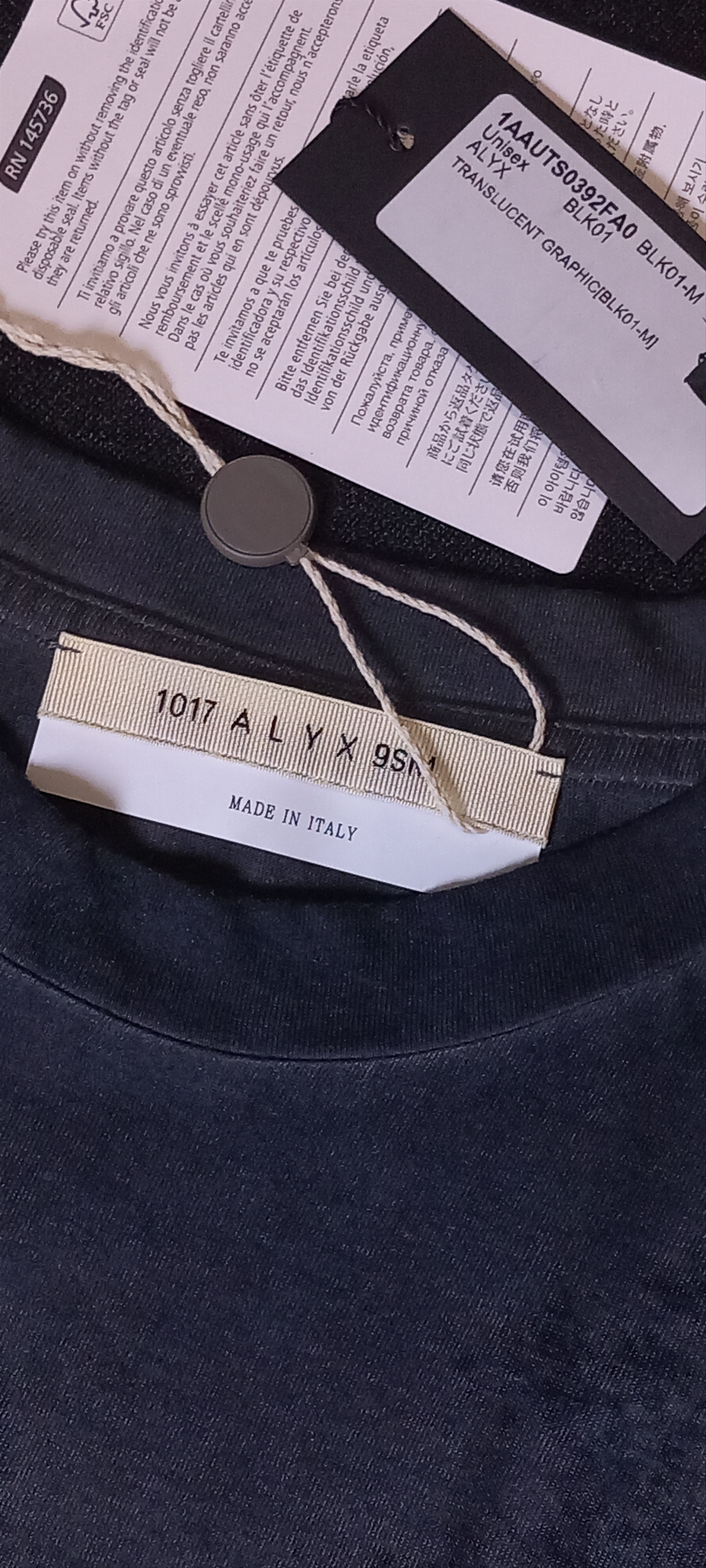 1017 ALYX 9SM 1017 ALYX 9SM graphic-print cotton-blend T-Shirt Size US M / EU 48-50 / 2 - 4 Thumbnail