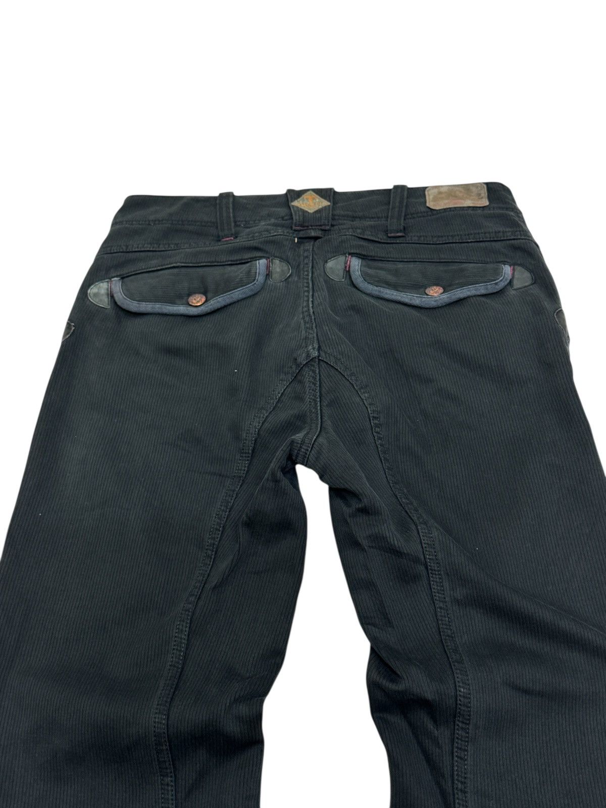 Diesel Diesel Industry Pinstriped Black Pant Size US 30 / EU 46 - 9 Thumbnail