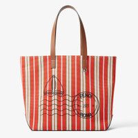 Fendi o1s1wg110526 Shopping Bag Medium in Red Size ONE SIZE - 1 Thumbnail