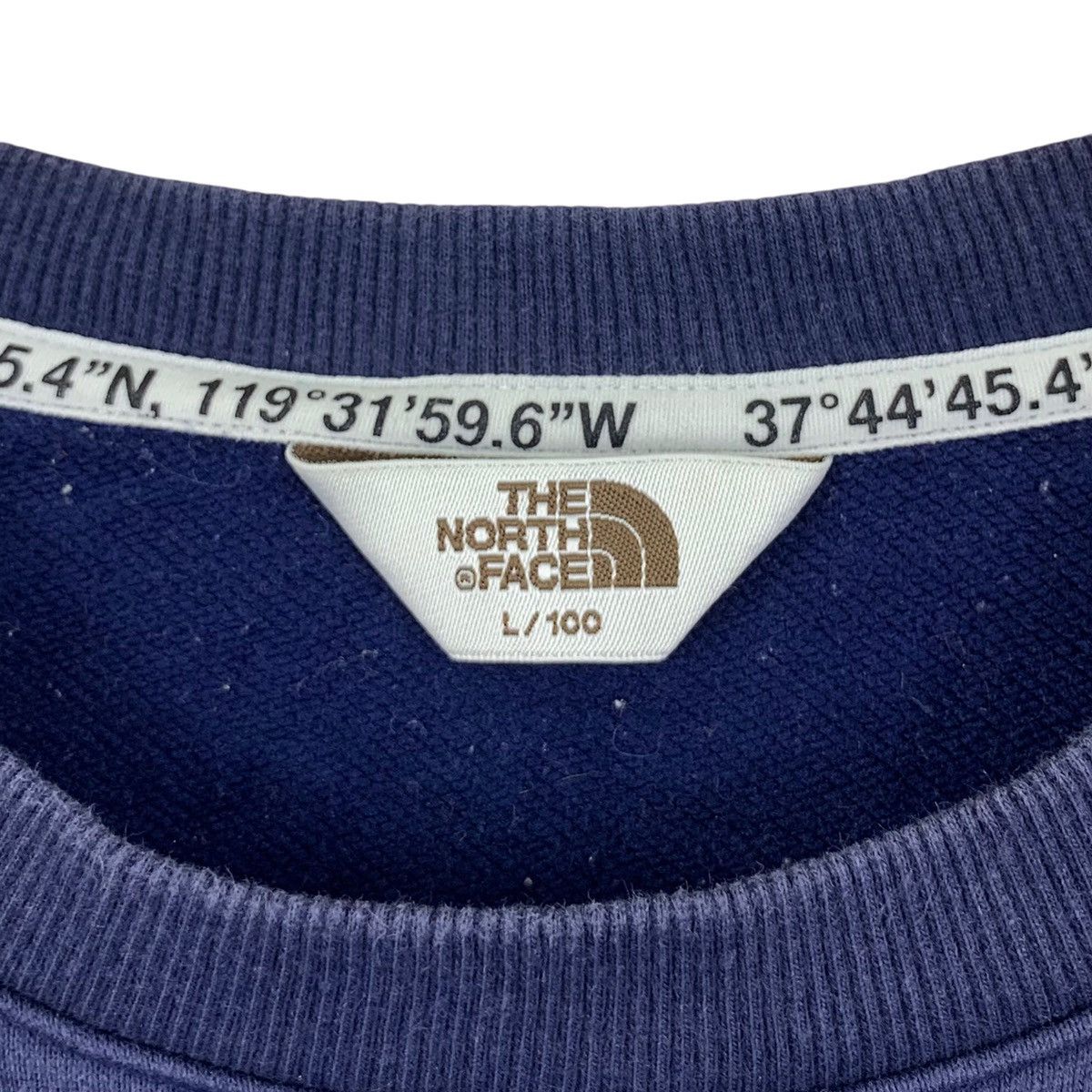 The North Face THE NORTH FACE Big Logo Print Navy Sweatshirt Size US L / EU 52-54 / 3 - 6 Thumbnail