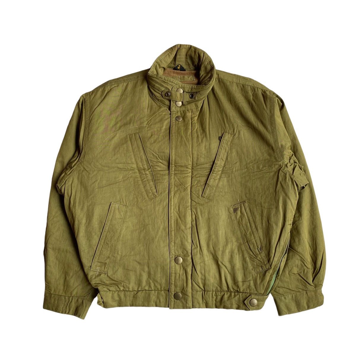 Japanese Brand × Vintage Vintage New Man Paris Bikers Flight Jacket Size US M / EU 48-50 / 2 - 1 Thumbnail